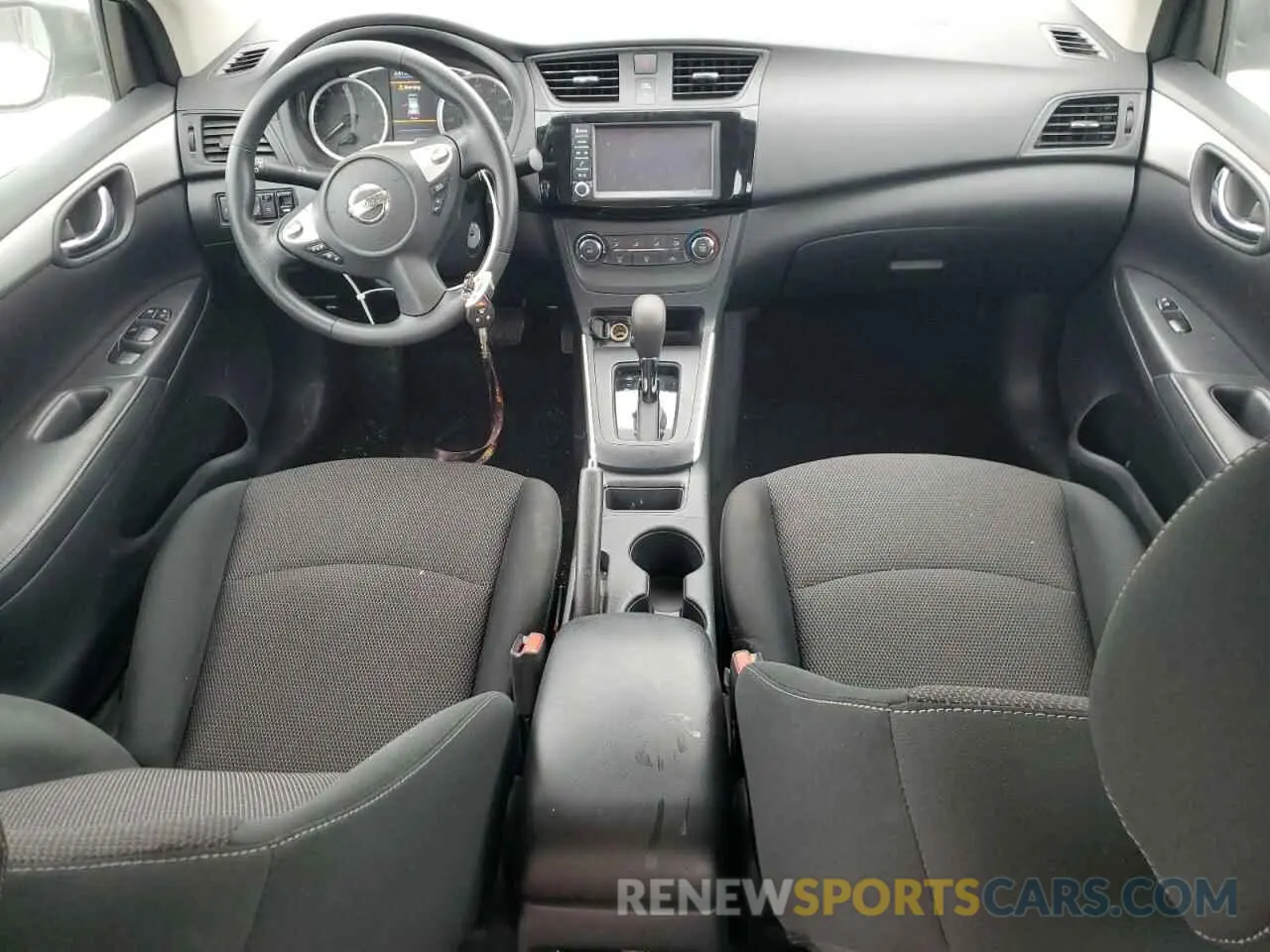 8 Photograph of a damaged car 3N1AB7AP7KY444961 NISSAN SENTRA 2019