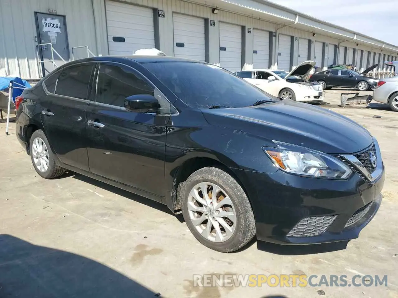 4 Photograph of a damaged car 3N1AB7AP7KY446080 NISSAN SENTRA 2019