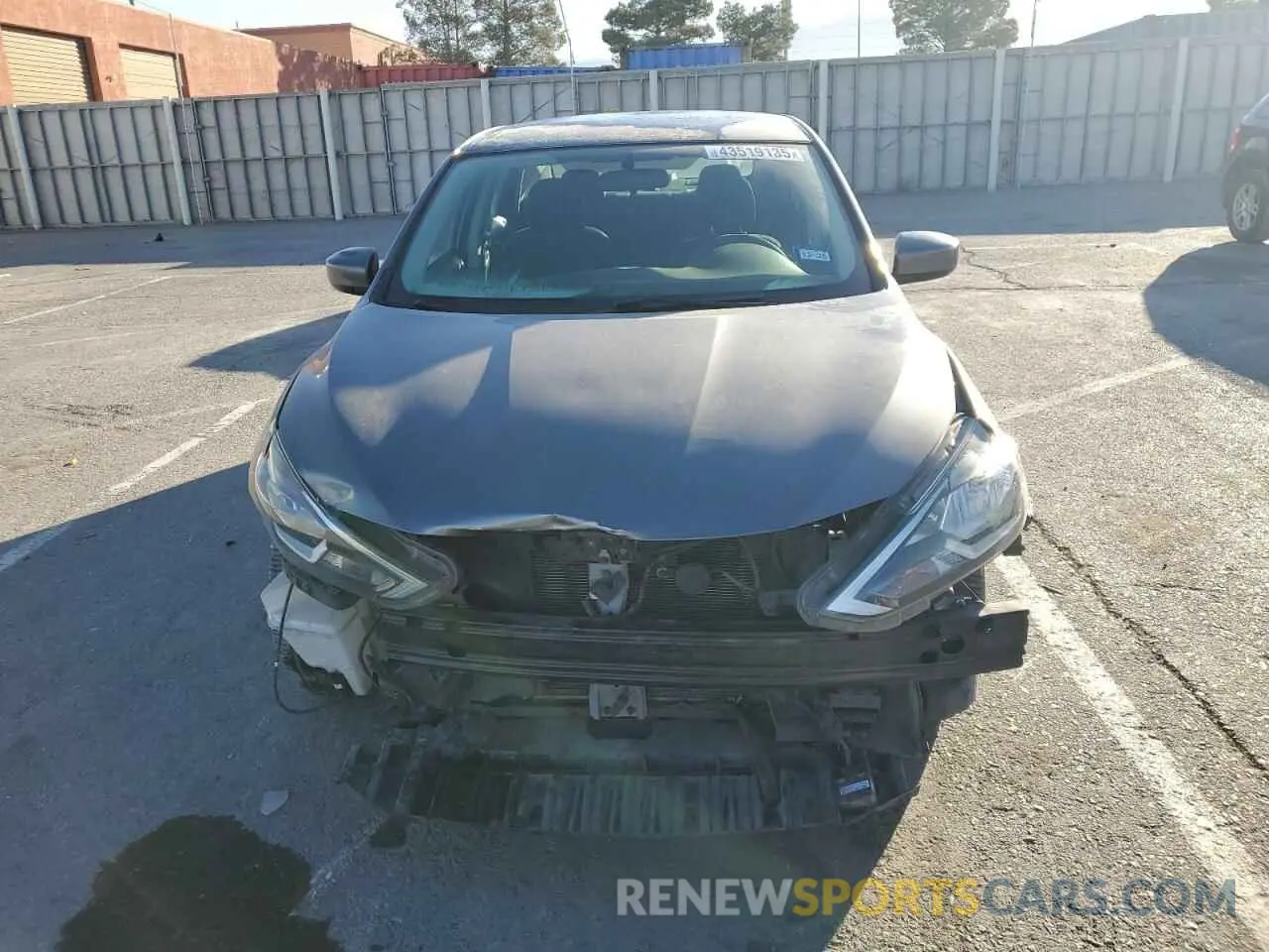 5 Photograph of a damaged car 3N1AB7AP7KY450632 NISSAN SENTRA 2019