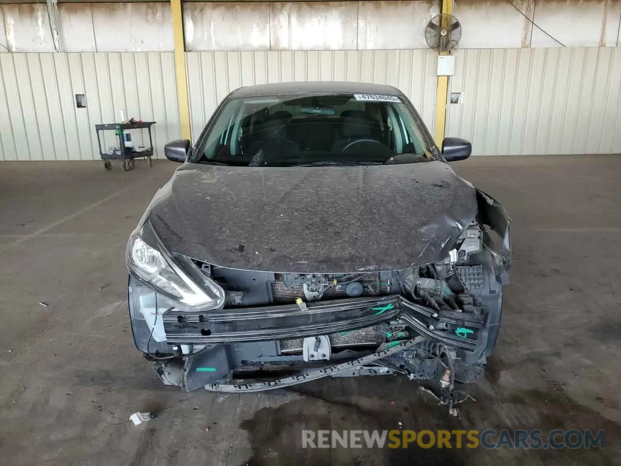 5 Photograph of a damaged car 3N1AB7AP7KY452784 NISSAN SENTRA 2019