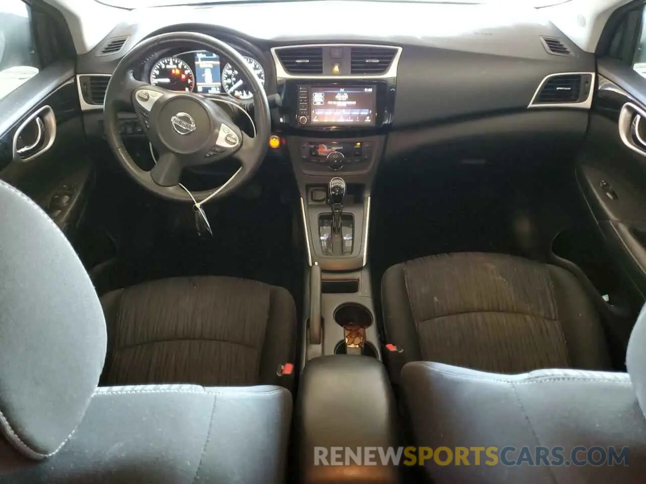 8 Photograph of a damaged car 3N1AB7AP7KY452784 NISSAN SENTRA 2019