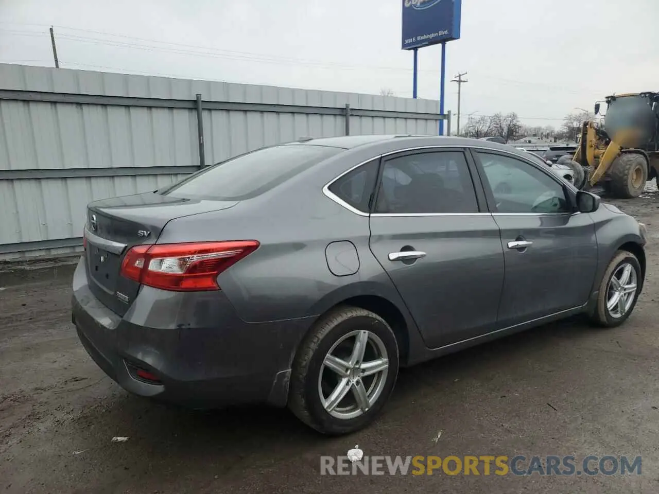 3 Photograph of a damaged car 3N1AB7AP7KY454213 NISSAN SENTRA 2019