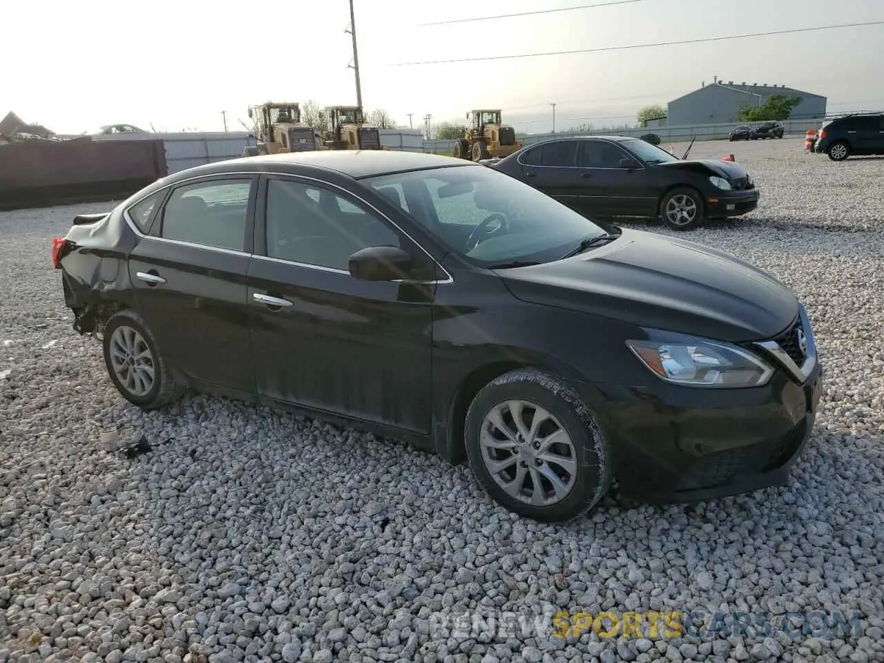4 Photograph of a damaged car 3N1AB7AP8KL604679 NISSAN SENTRA 2019