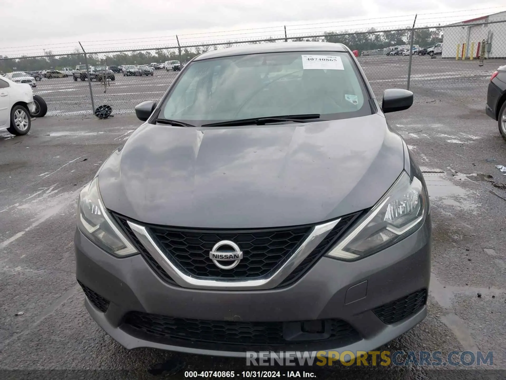 12 Photograph of a damaged car 3N1AB7AP8KL606786 NISSAN SENTRA 2019