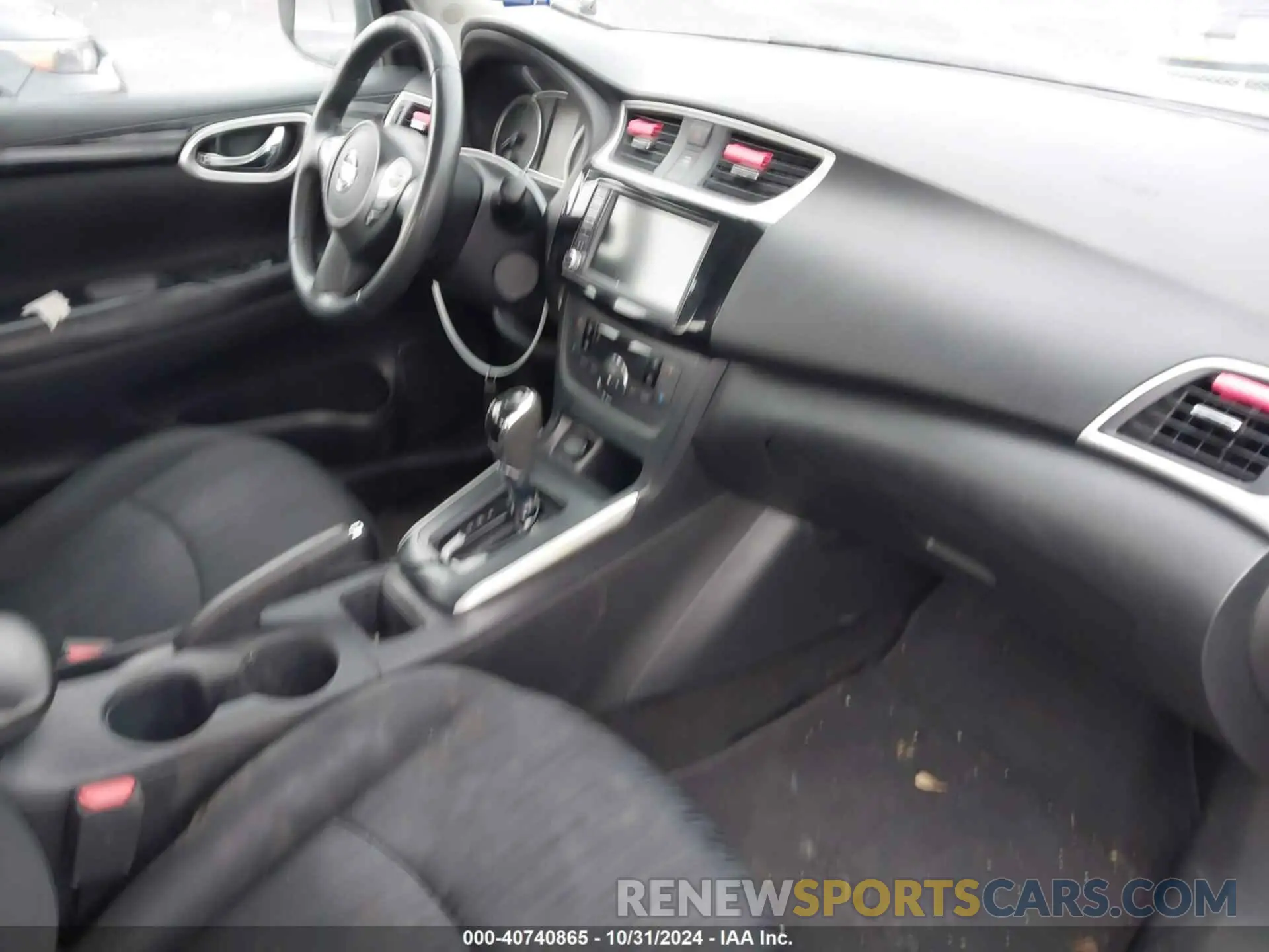 5 Photograph of a damaged car 3N1AB7AP8KL606786 NISSAN SENTRA 2019