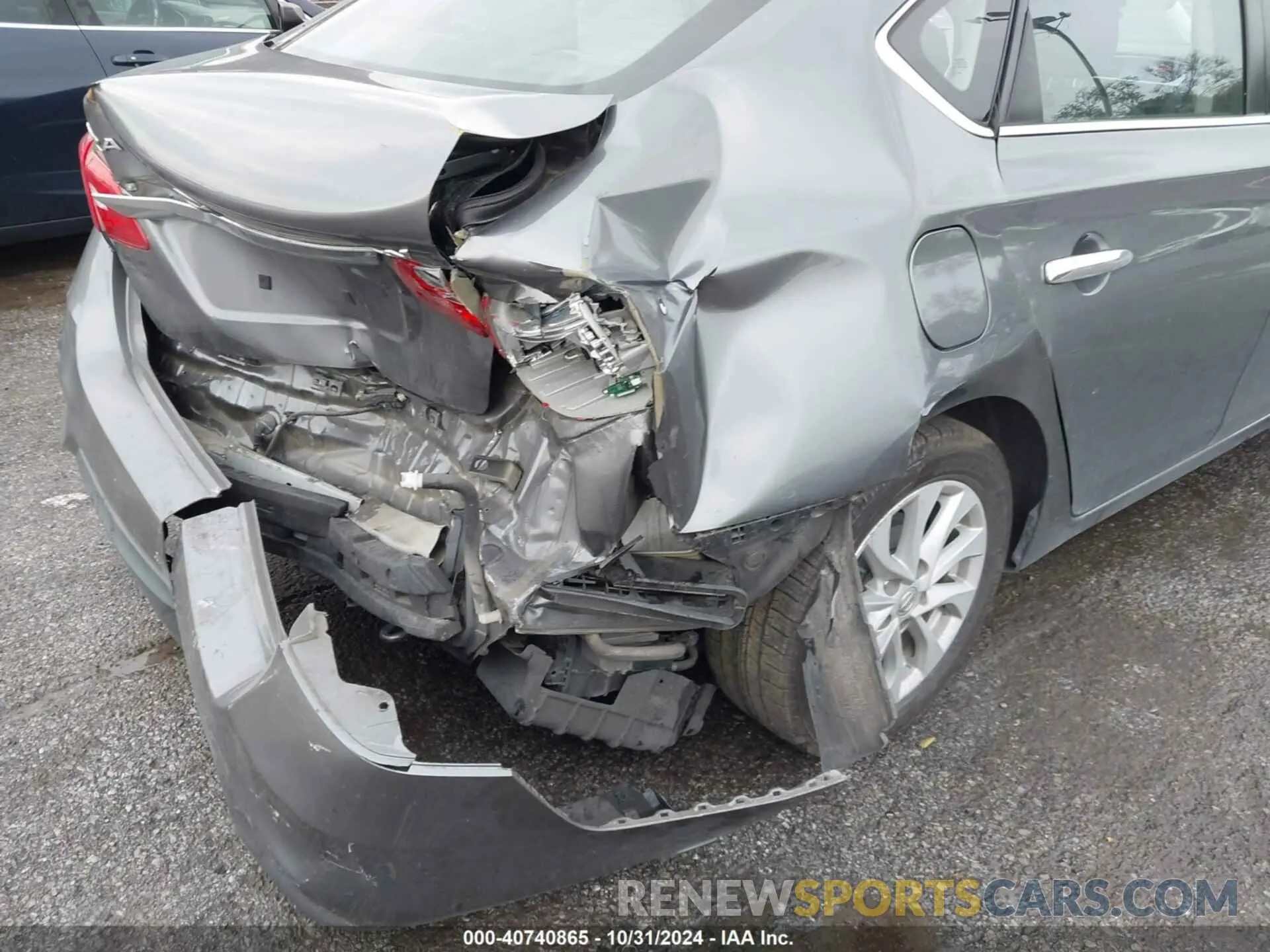 6 Photograph of a damaged car 3N1AB7AP8KL606786 NISSAN SENTRA 2019