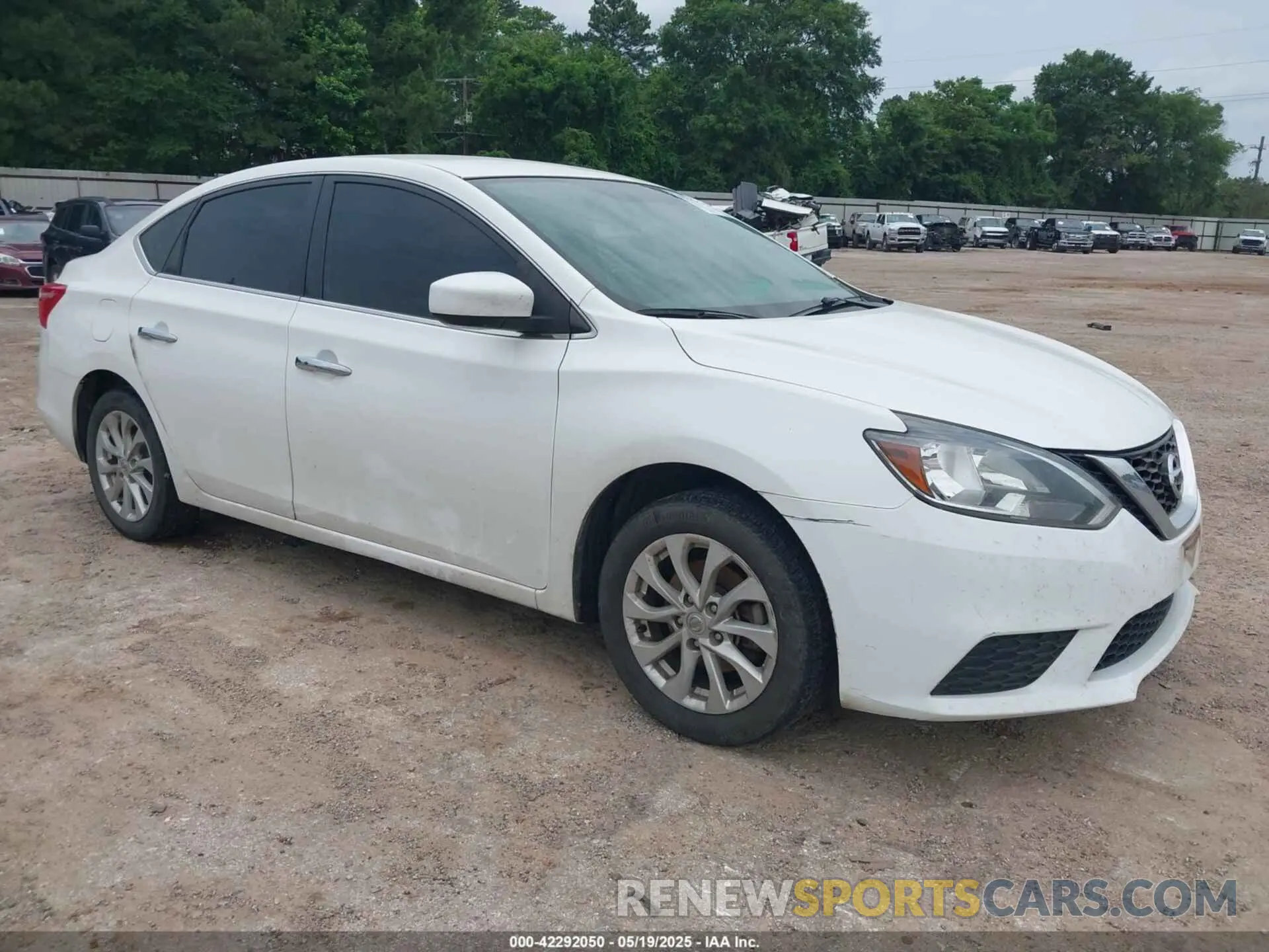 1 Photograph of a damaged car 3N1AB7AP8KL615598 NISSAN SENTRA 2019