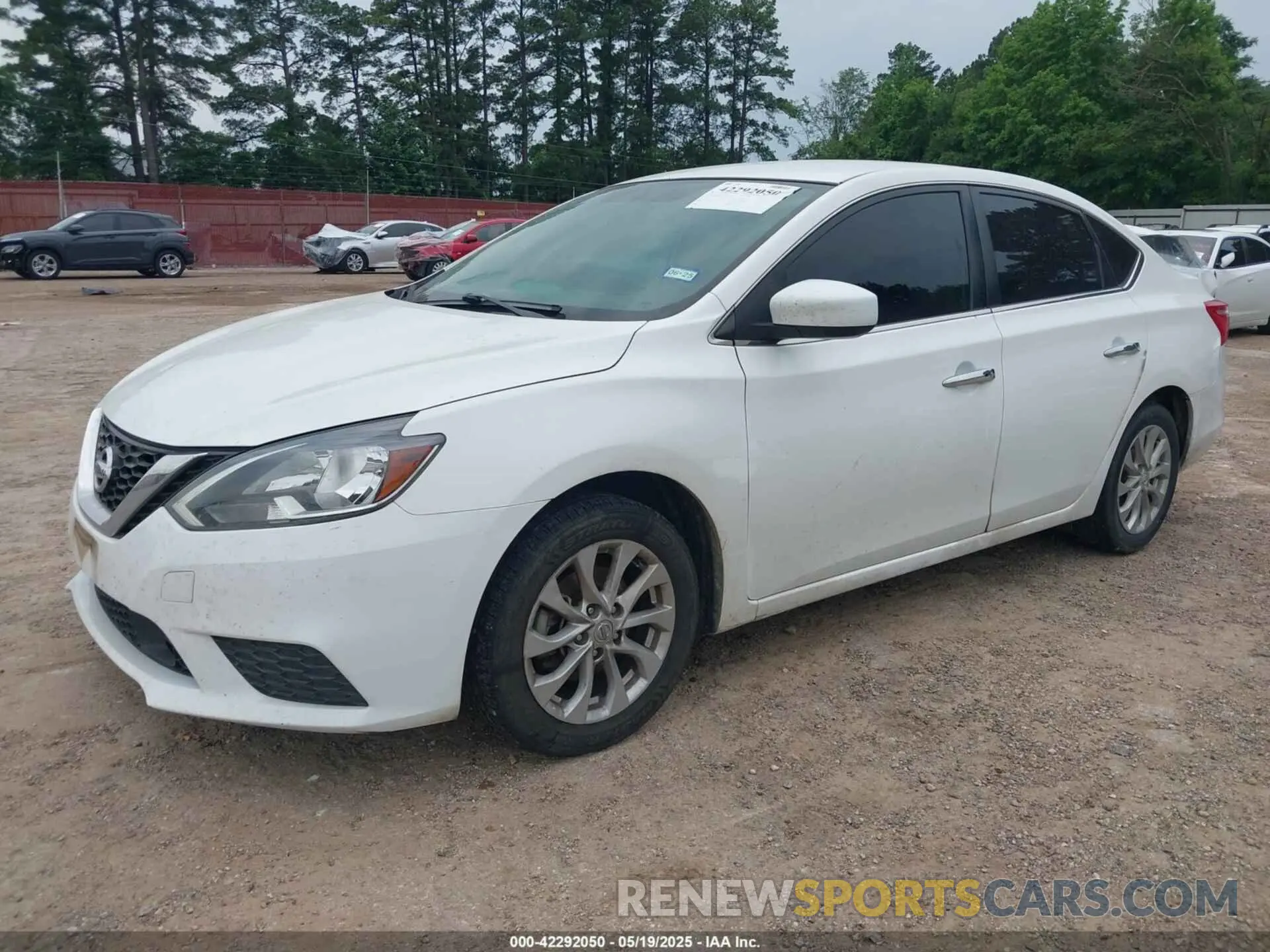 2 Photograph of a damaged car 3N1AB7AP8KL615598 NISSAN SENTRA 2019