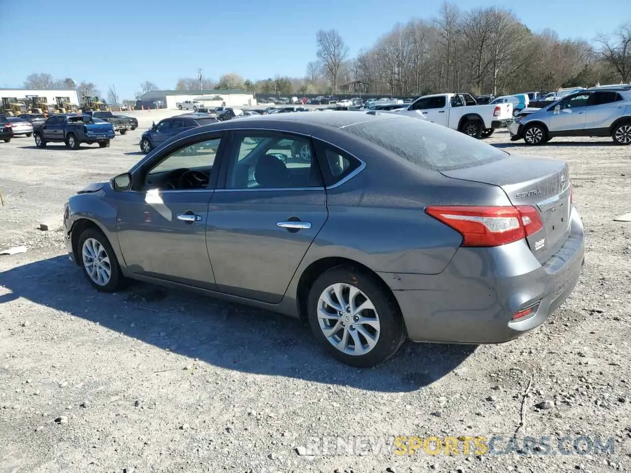 2 Photograph of a damaged car 3N1AB7AP8KL620610 NISSAN SENTRA 2019
