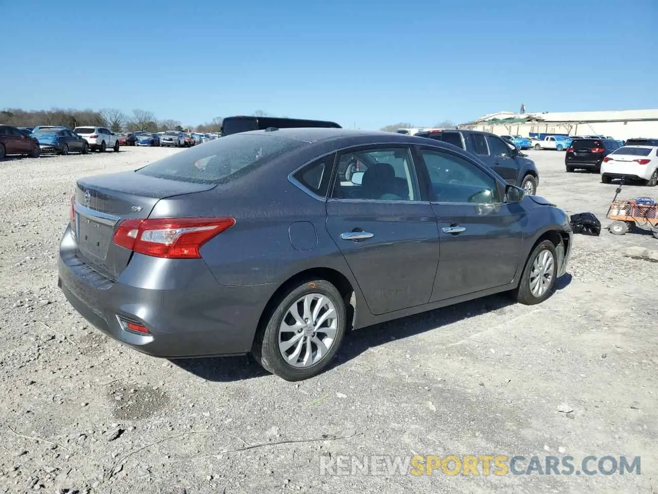 3 Photograph of a damaged car 3N1AB7AP8KL620610 NISSAN SENTRA 2019