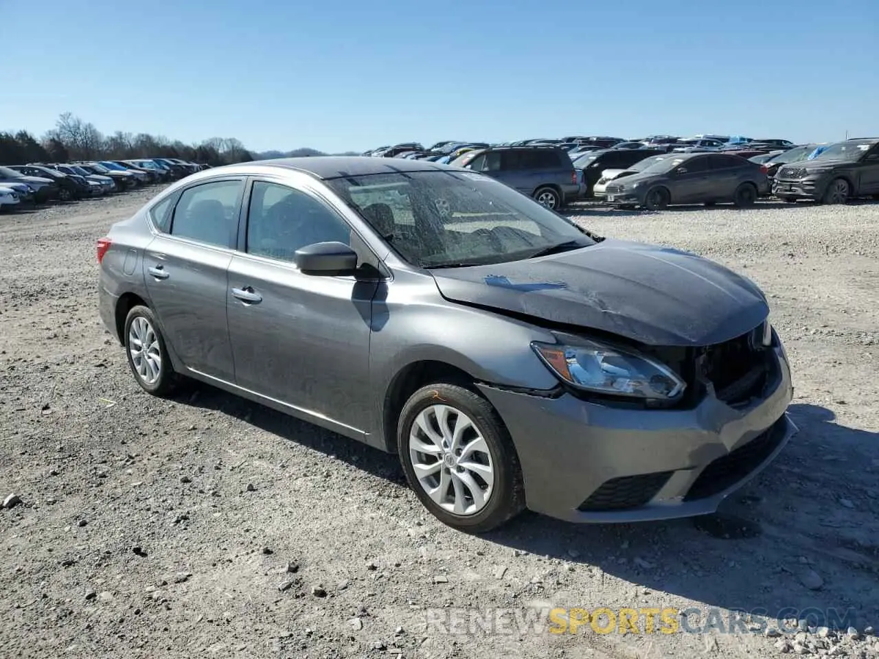 4 Photograph of a damaged car 3N1AB7AP8KL620610 NISSAN SENTRA 2019
