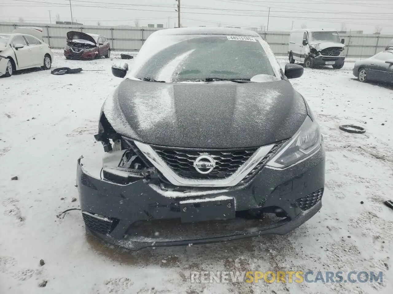 5 Photograph of a damaged car 3N1AB7AP8KL626777 NISSAN SENTRA 2019