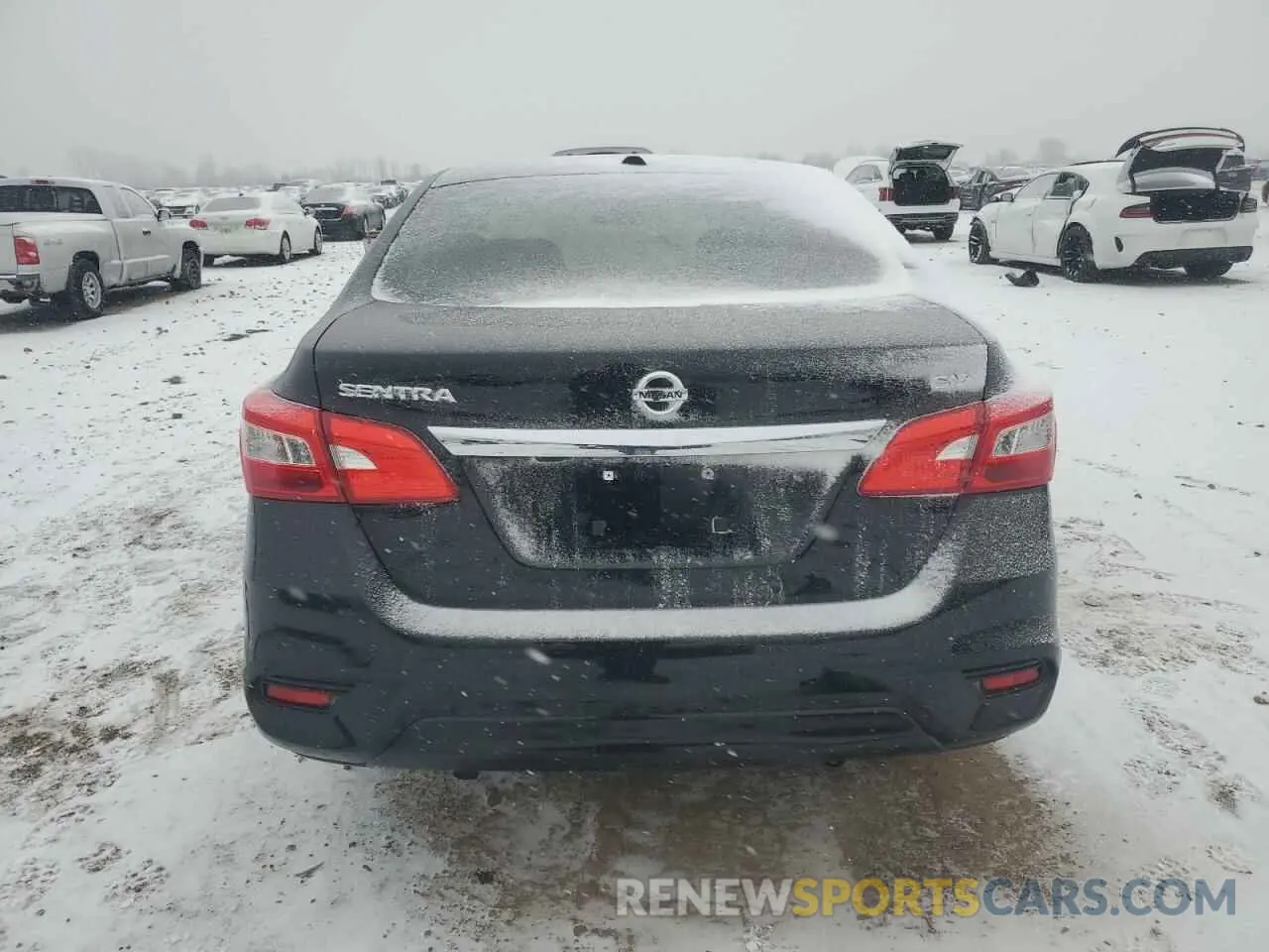 6 Photograph of a damaged car 3N1AB7AP8KL626777 NISSAN SENTRA 2019