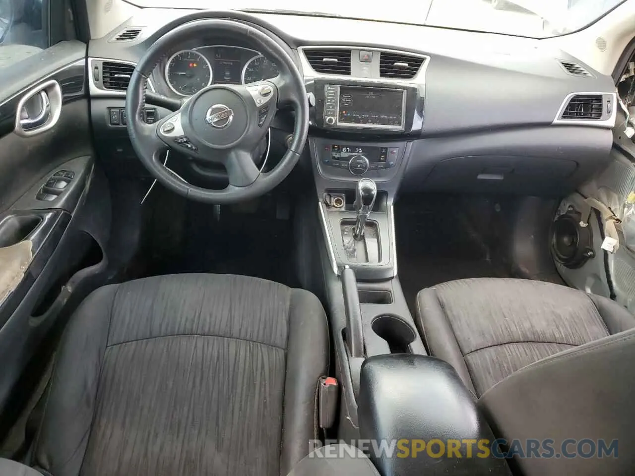 8 Photograph of a damaged car 3N1AB7AP8KY202535 NISSAN SENTRA 2019