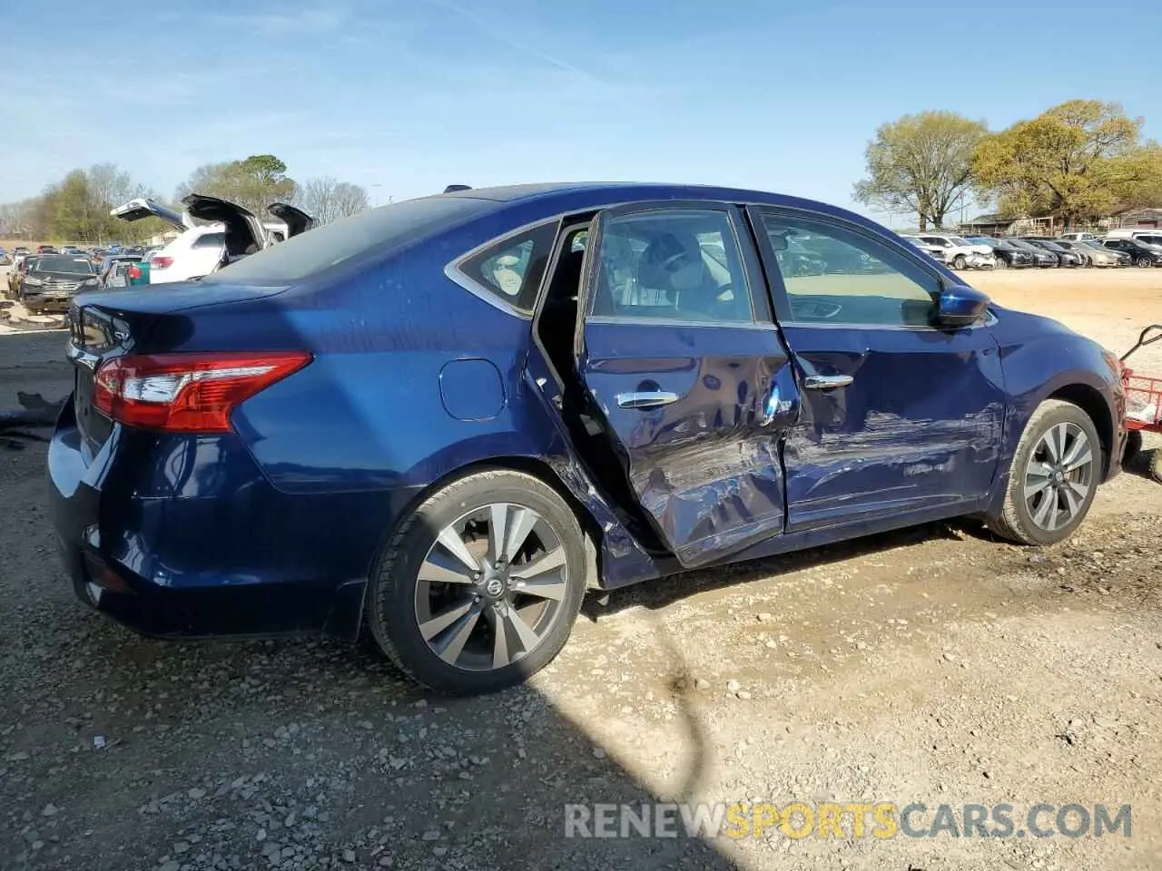 3 Photograph of a damaged car 3N1AB7AP8KY204527 NISSAN SENTRA 2019
