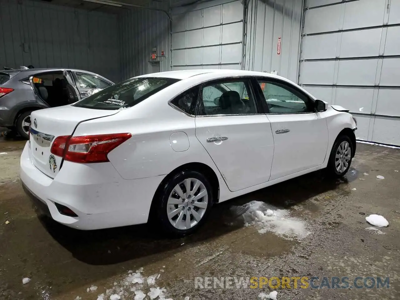3 Photograph of a damaged car 3N1AB7AP8KY205936 NISSAN SENTRA 2019