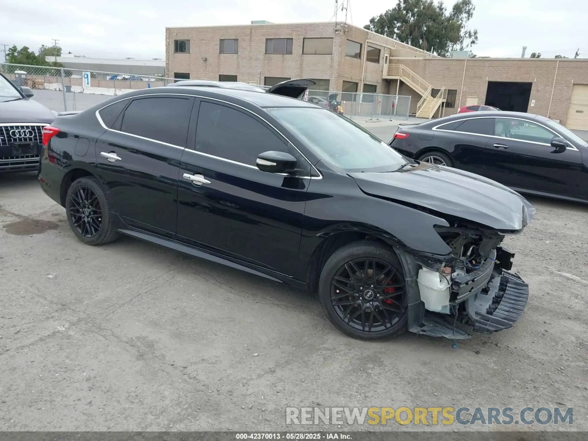 1 Photograph of a damaged car 3N1AB7AP8KY207847 NISSAN SENTRA 2019