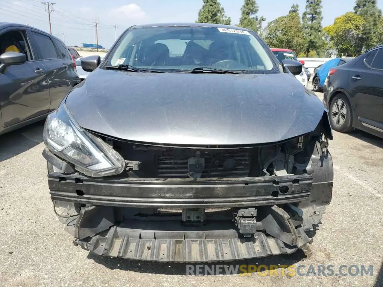 5 Photograph of a damaged car 3N1AB7AP8KY208920 NISSAN SENTRA 2019