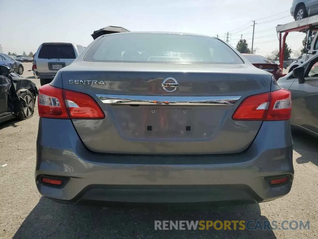 6 Photograph of a damaged car 3N1AB7AP8KY208920 NISSAN SENTRA 2019