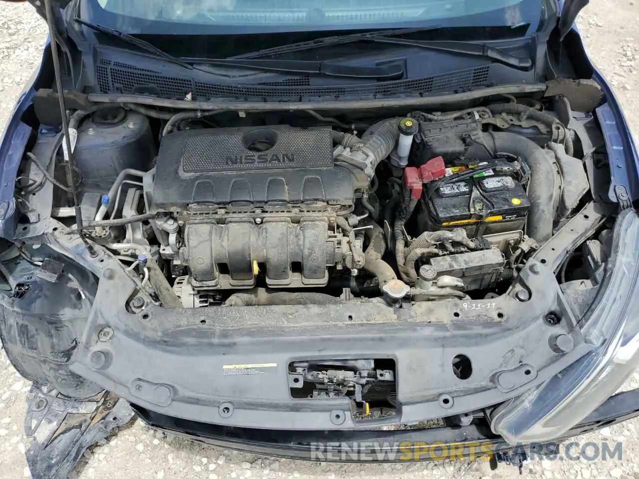 11 Photograph of a damaged car 3N1AB7AP8KY214572 NISSAN SENTRA 2019