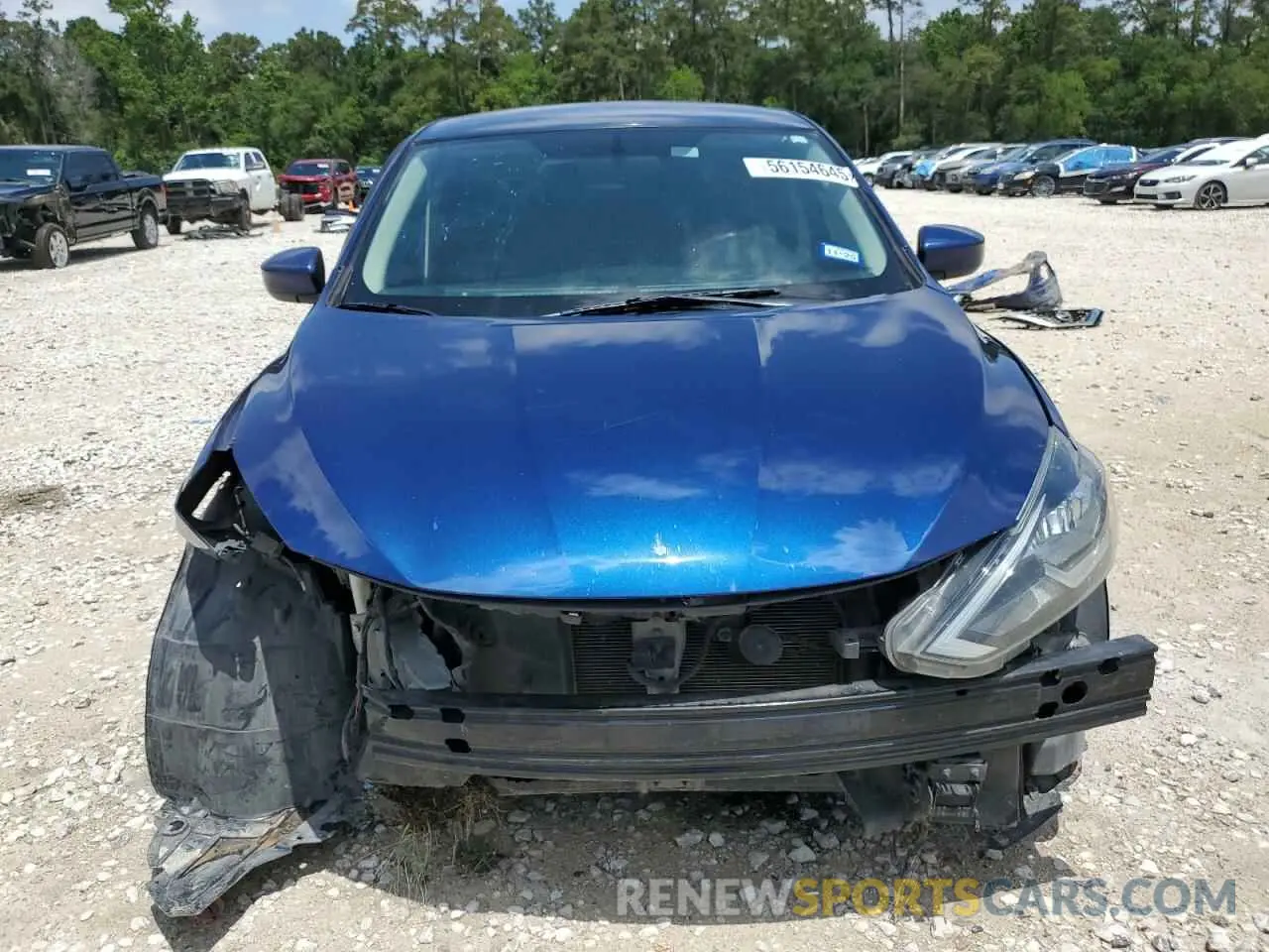 5 Photograph of a damaged car 3N1AB7AP8KY214572 NISSAN SENTRA 2019