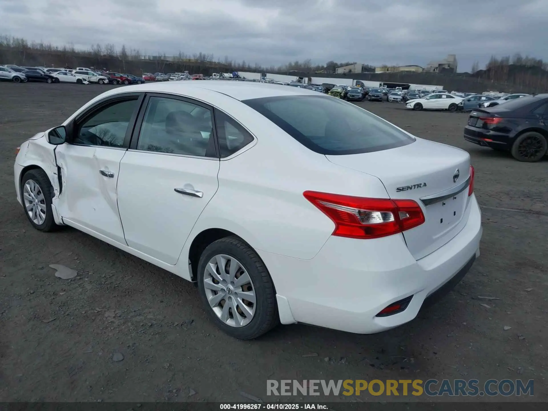 3 Photograph of a damaged car 3N1AB7AP8KY215382 NISSAN SENTRA 2019
