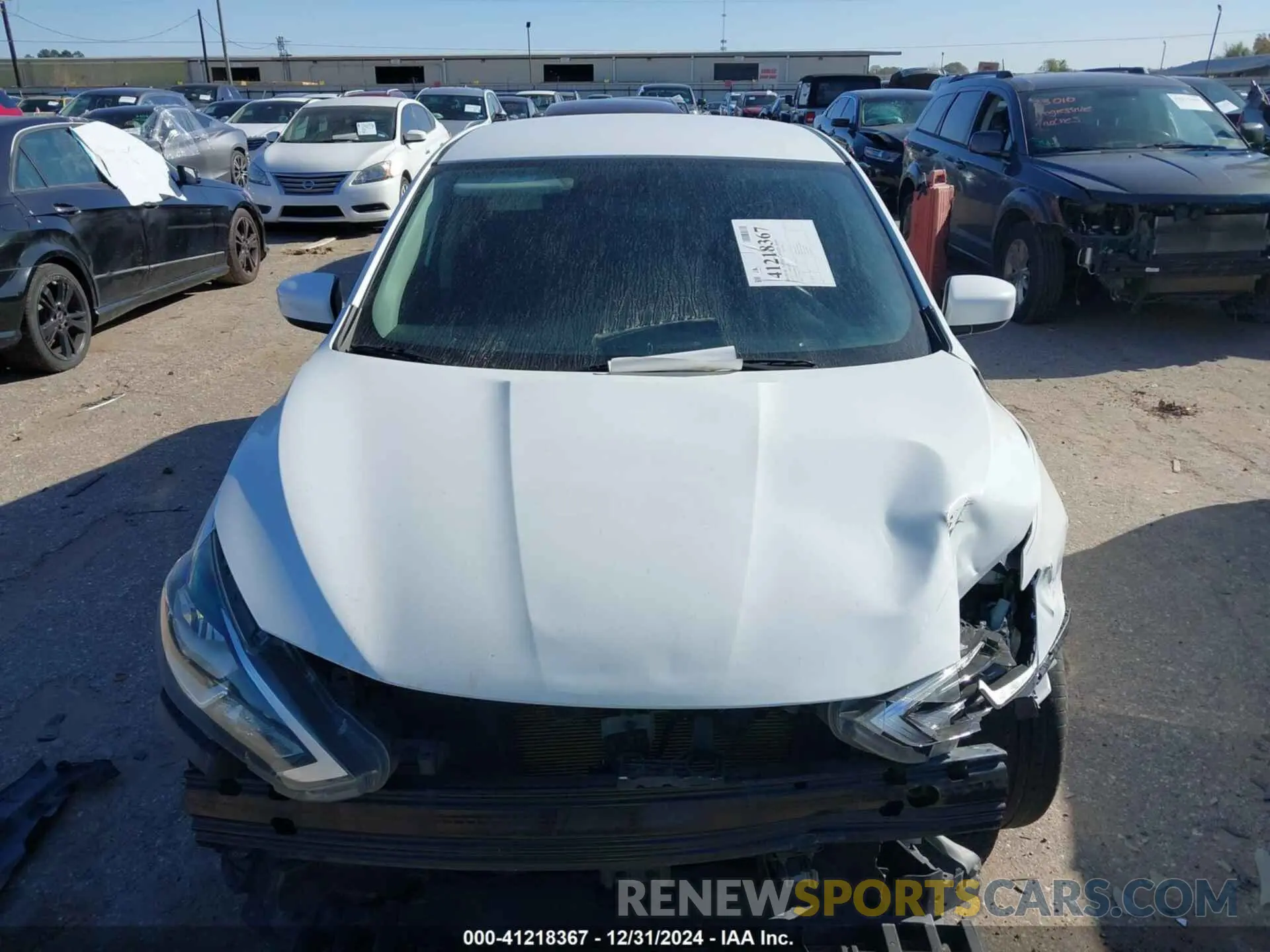 12 Photograph of a damaged car 3N1AB7AP8KY217231 NISSAN SENTRA 2019
