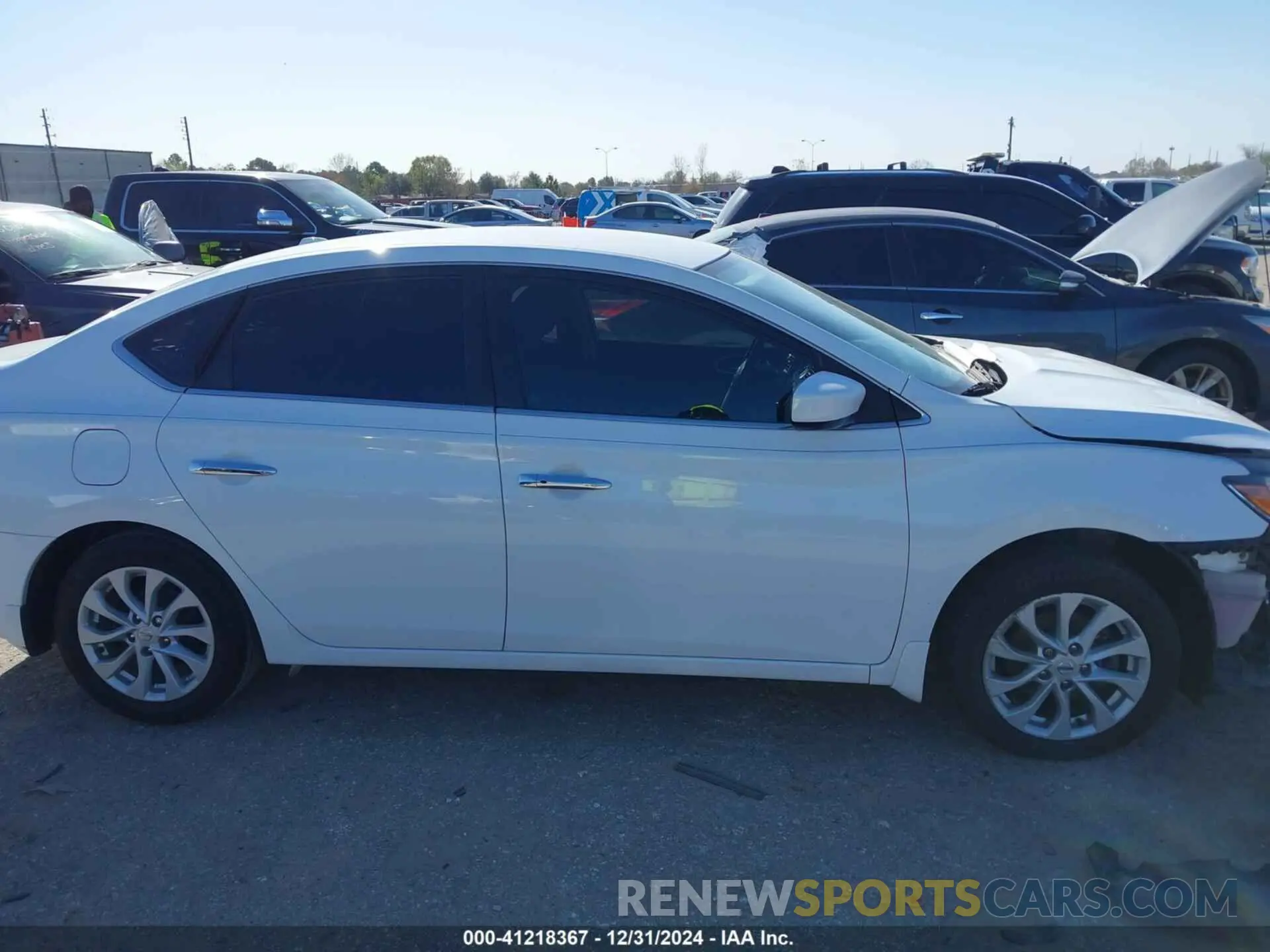 13 Photograph of a damaged car 3N1AB7AP8KY217231 NISSAN SENTRA 2019