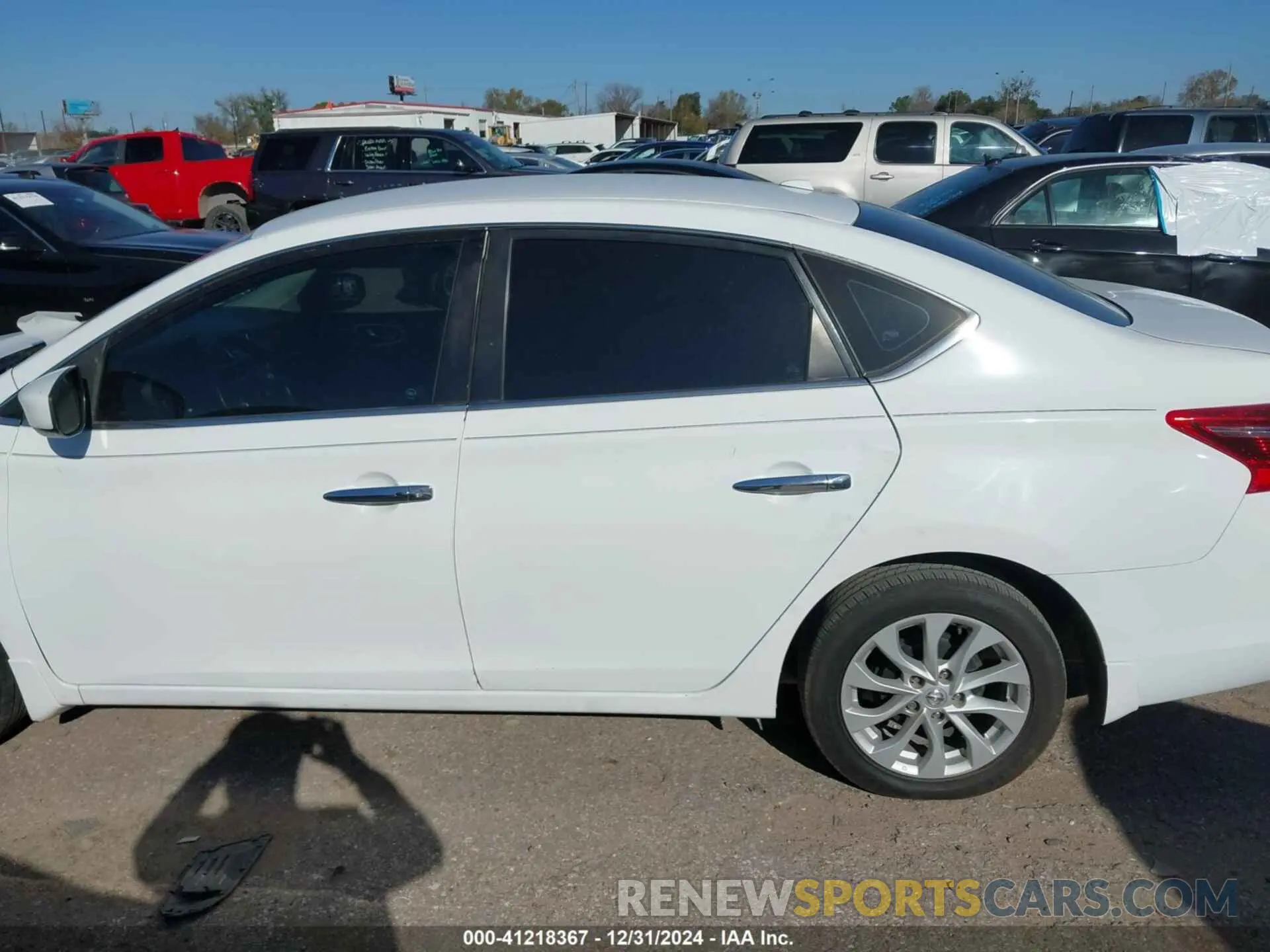 14 Photograph of a damaged car 3N1AB7AP8KY217231 NISSAN SENTRA 2019