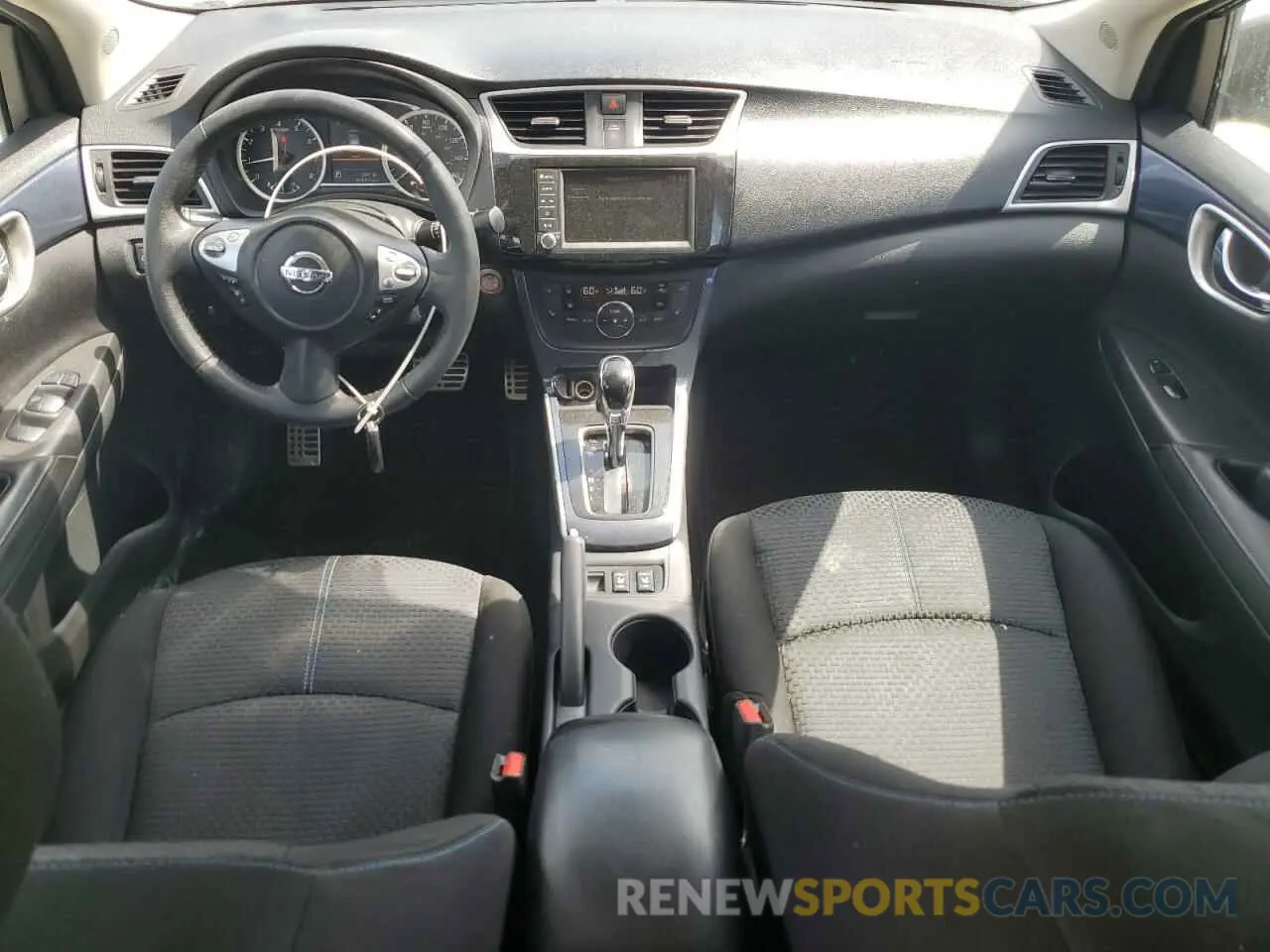 8 Photograph of a damaged car 3N1AB7AP8KY217326 NISSAN SENTRA 2019