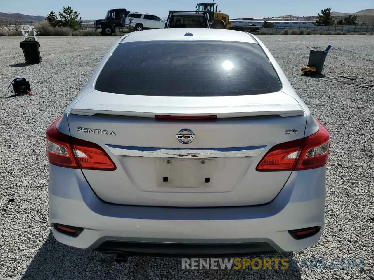 6 Photograph of a damaged car 3N1AB7AP8KY218945 NISSAN SENTRA 2019