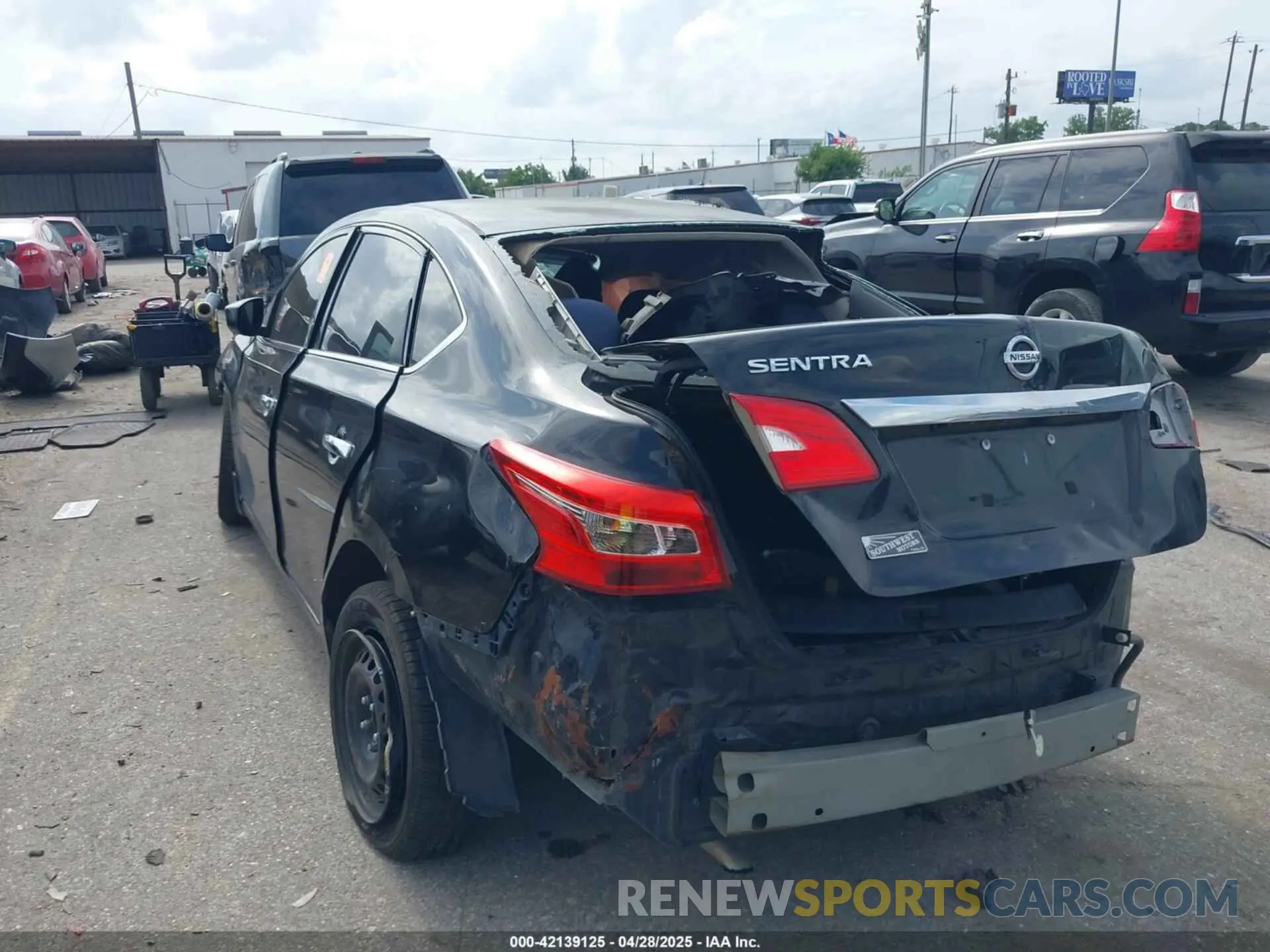 3 Photograph of a damaged car 3N1AB7AP8KY220999 NISSAN SENTRA 2019