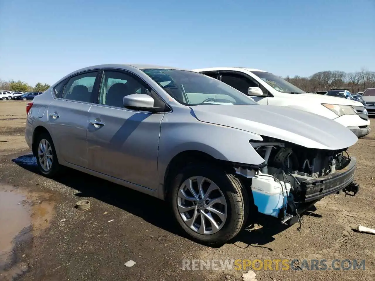 4 Photograph of a damaged car 3N1AB7AP8KY222297 NISSAN SENTRA 2019
