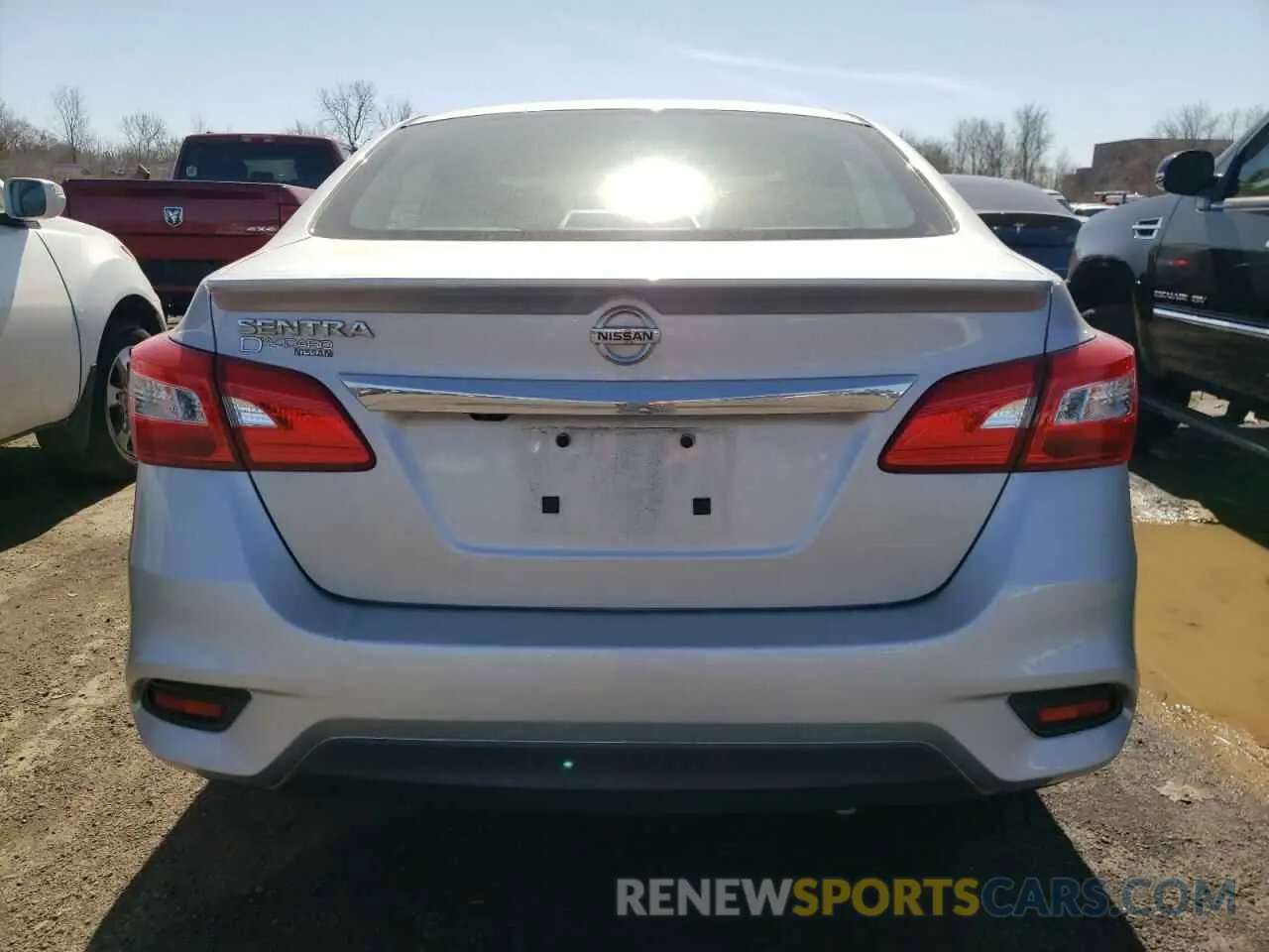 6 Photograph of a damaged car 3N1AB7AP8KY222297 NISSAN SENTRA 2019