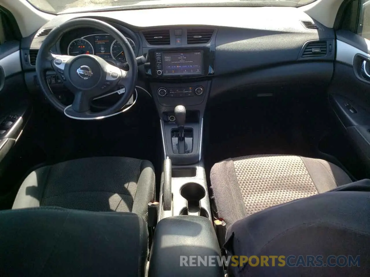 8 Photograph of a damaged car 3N1AB7AP8KY222297 NISSAN SENTRA 2019