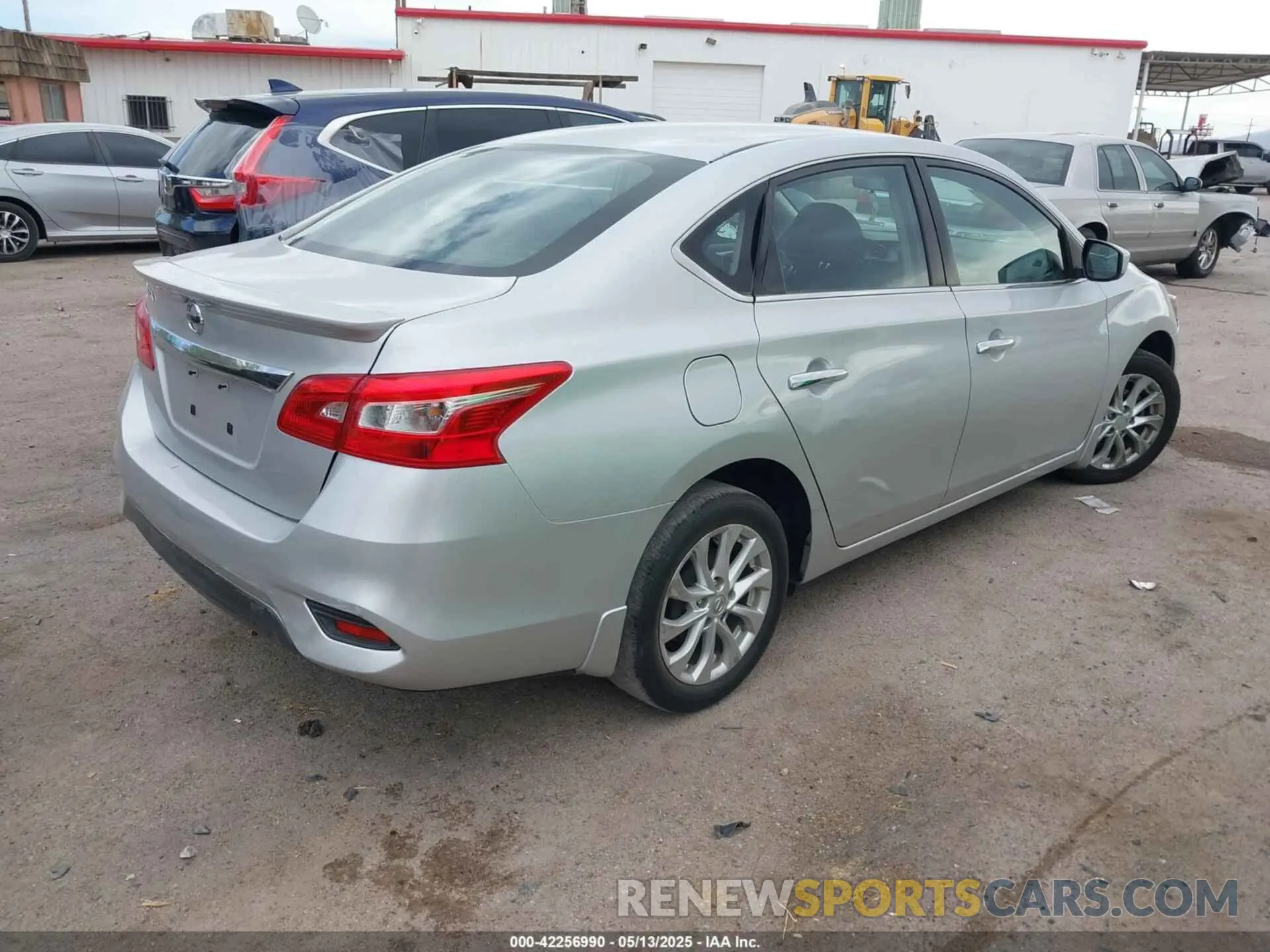 4 Photograph of a damaged car 3N1AB7AP8KY222879 NISSAN SENTRA 2019