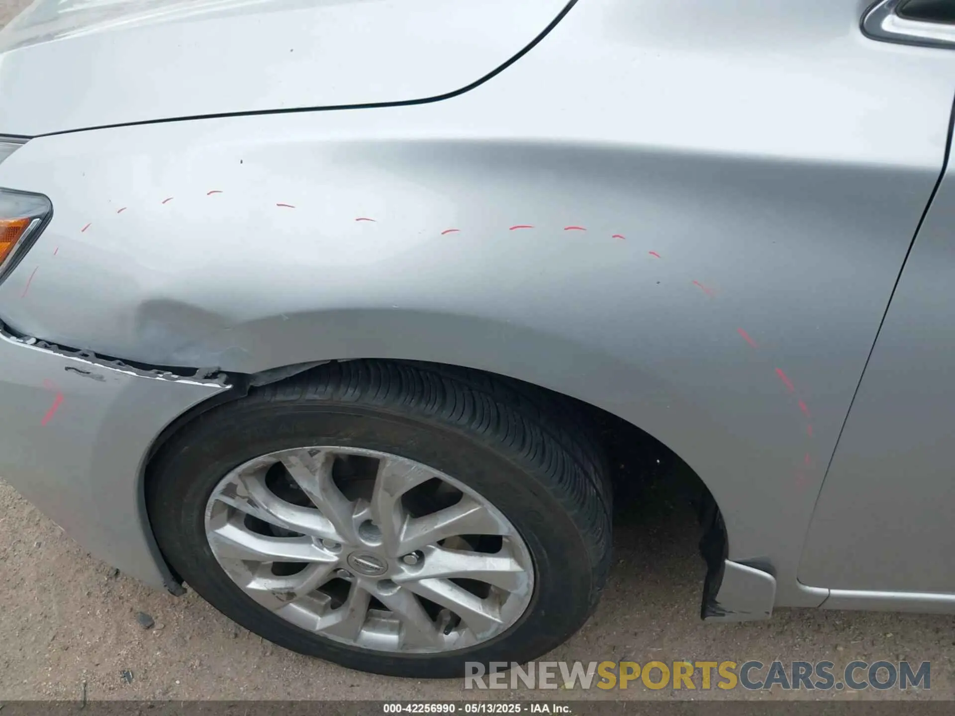 6 Photograph of a damaged car 3N1AB7AP8KY222879 NISSAN SENTRA 2019