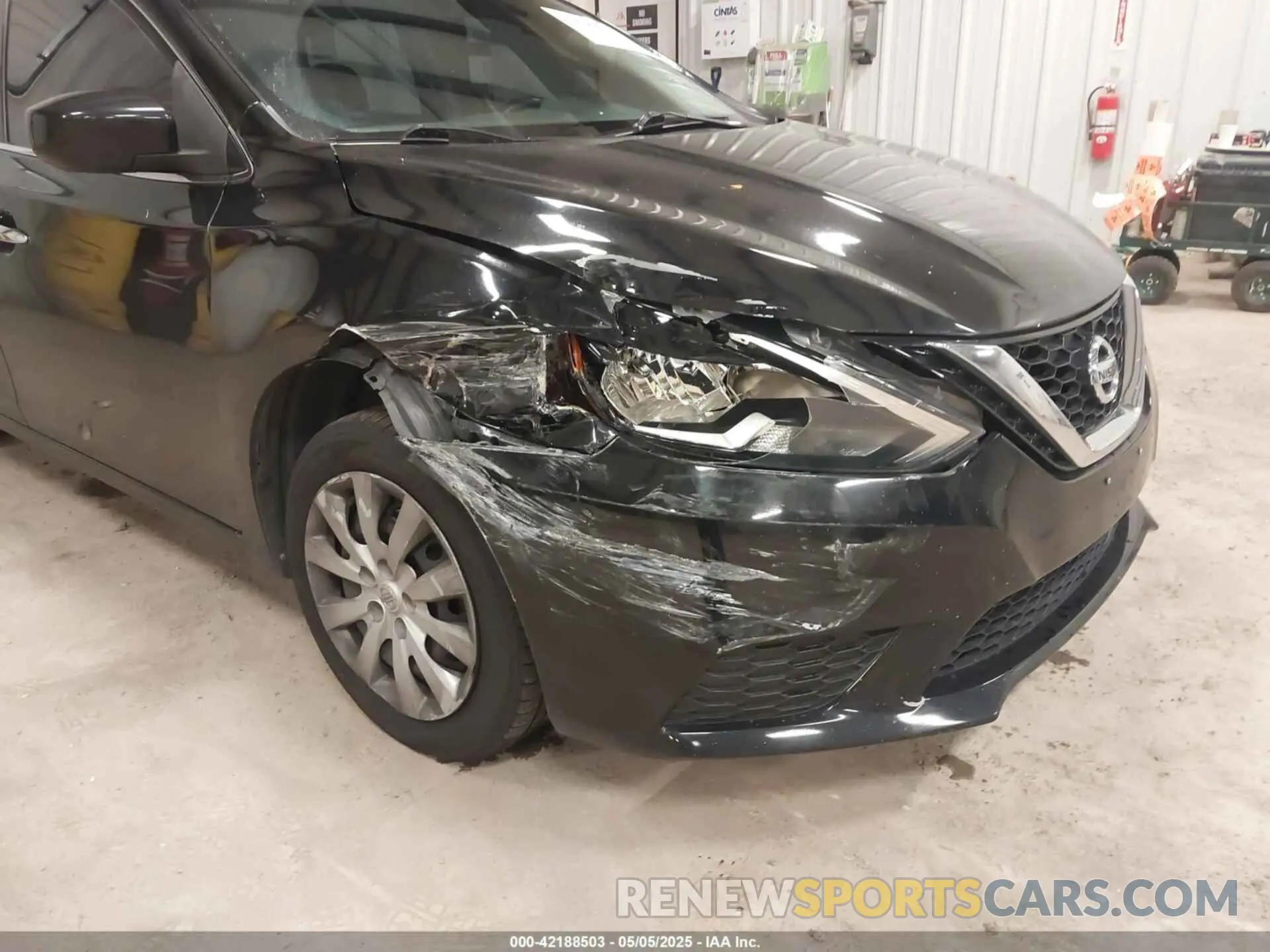 6 Photograph of a damaged car 3N1AB7AP8KY227726 NISSAN SENTRA 2019
