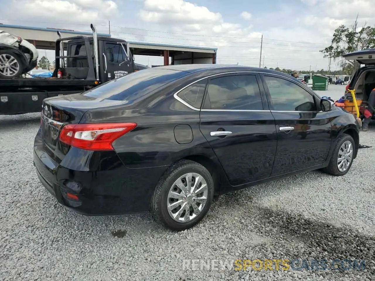 3 Photograph of a damaged car 3N1AB7AP8KY231324 NISSAN SENTRA 2019