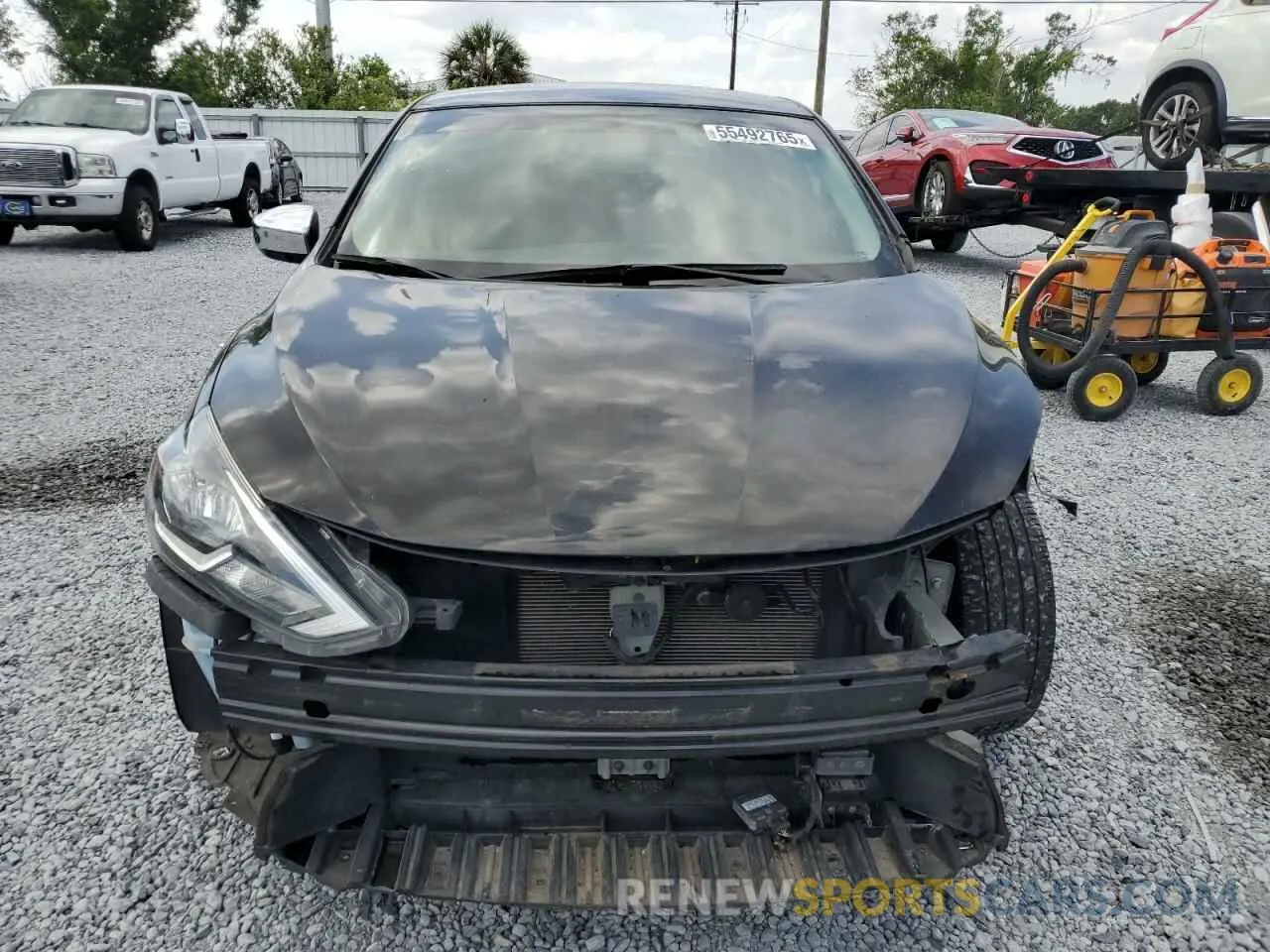 5 Photograph of a damaged car 3N1AB7AP8KY231324 NISSAN SENTRA 2019