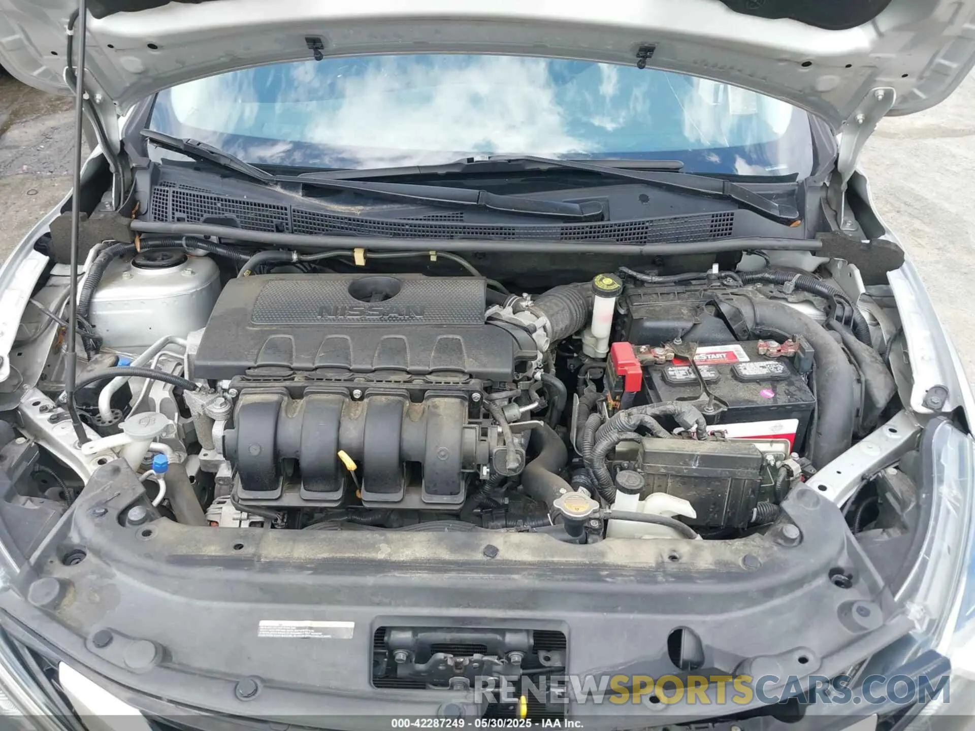10 Photograph of a damaged car 3N1AB7AP8KY235695 NISSAN SENTRA 2019