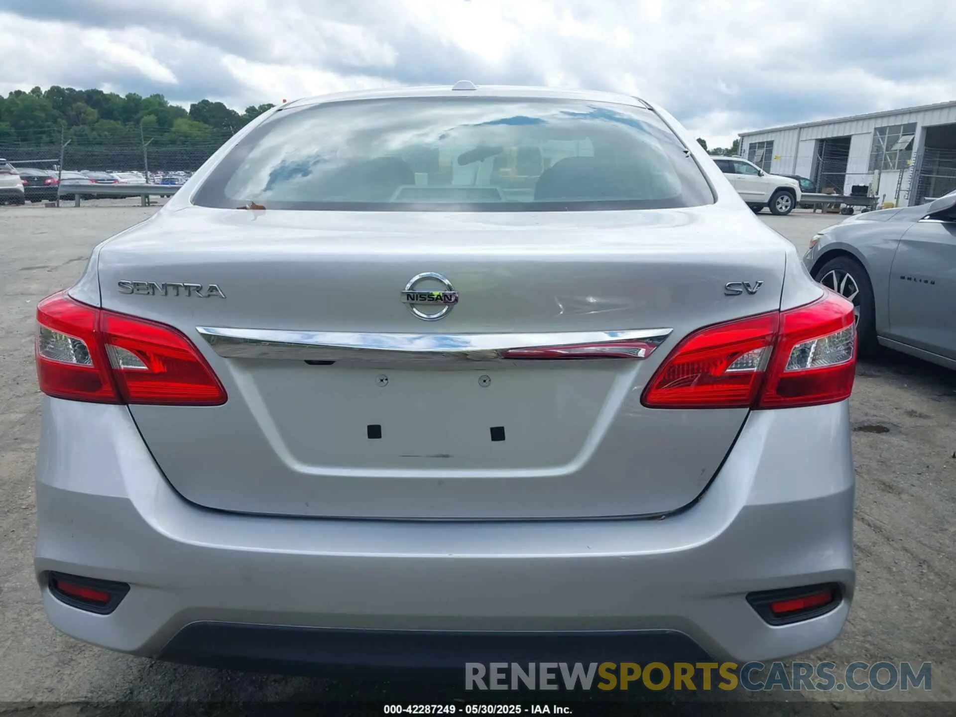 17 Photograph of a damaged car 3N1AB7AP8KY235695 NISSAN SENTRA 2019