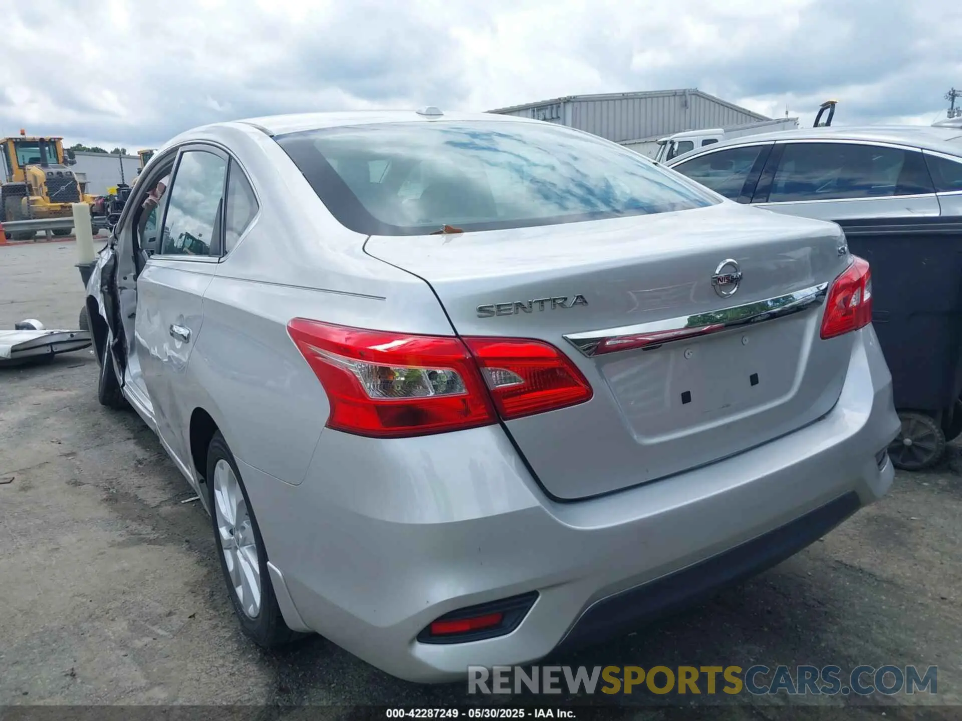 3 Photograph of a damaged car 3N1AB7AP8KY235695 NISSAN SENTRA 2019