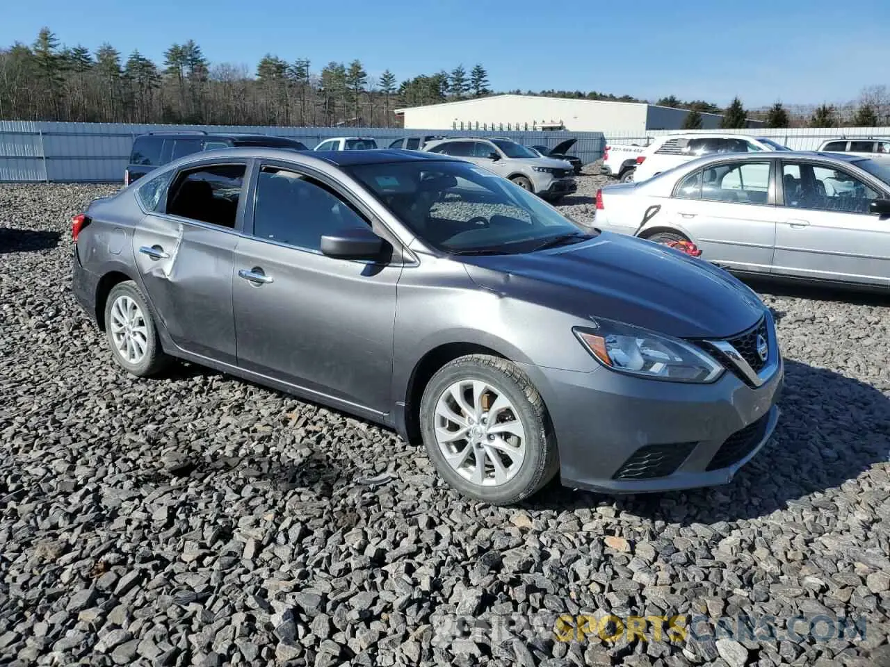 4 Photograph of a damaged car 3N1AB7AP8KY239469 NISSAN SENTRA 2019