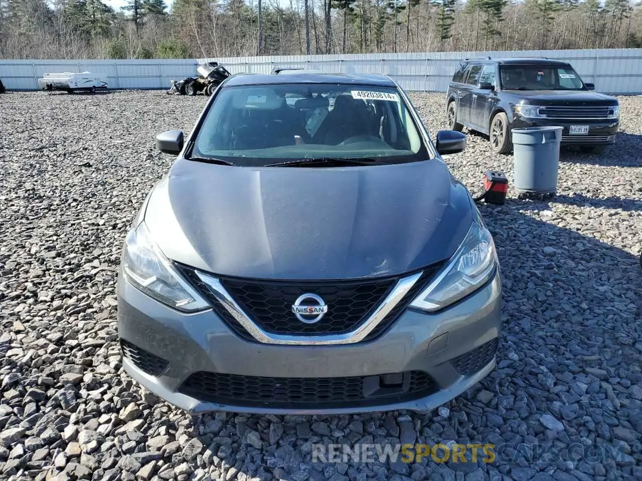 5 Photograph of a damaged car 3N1AB7AP8KY239469 NISSAN SENTRA 2019