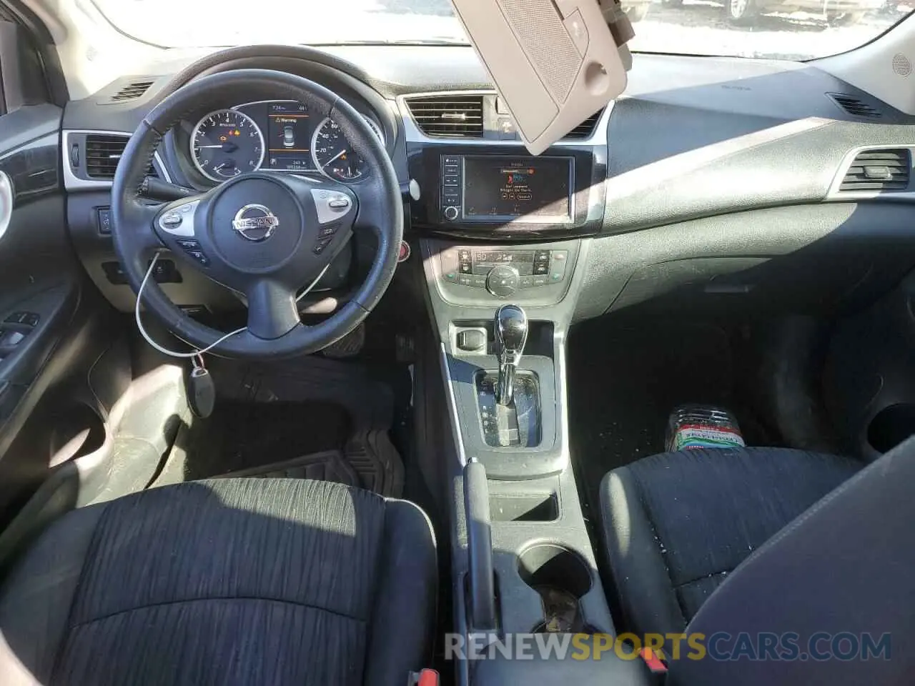 8 Photograph of a damaged car 3N1AB7AP8KY239469 NISSAN SENTRA 2019