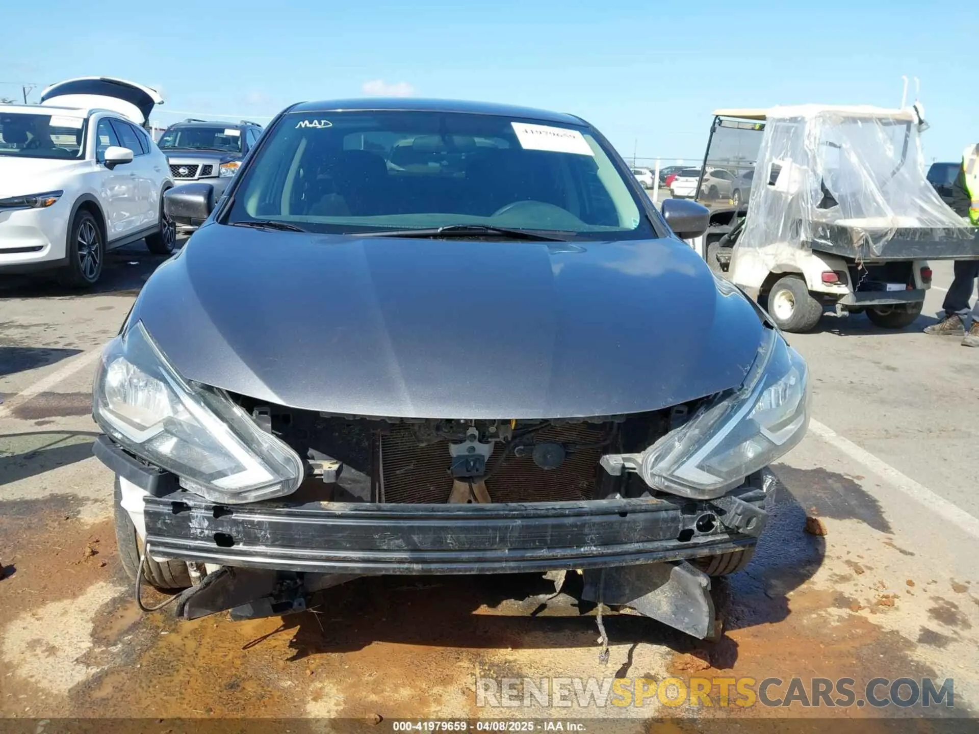 13 Photograph of a damaged car 3N1AB7AP8KY241772 NISSAN SENTRA 2019