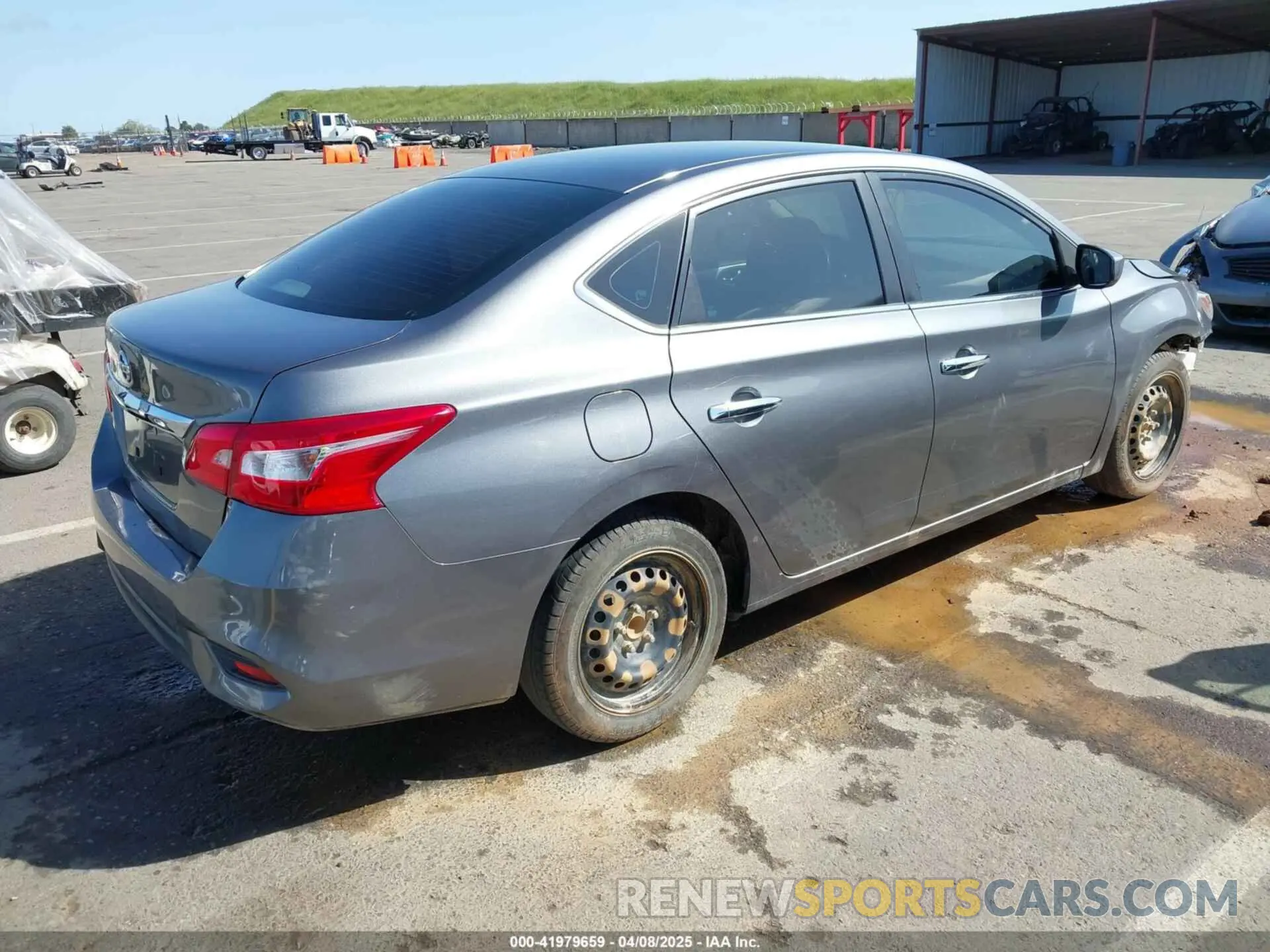 4 Photograph of a damaged car 3N1AB7AP8KY241772 NISSAN SENTRA 2019