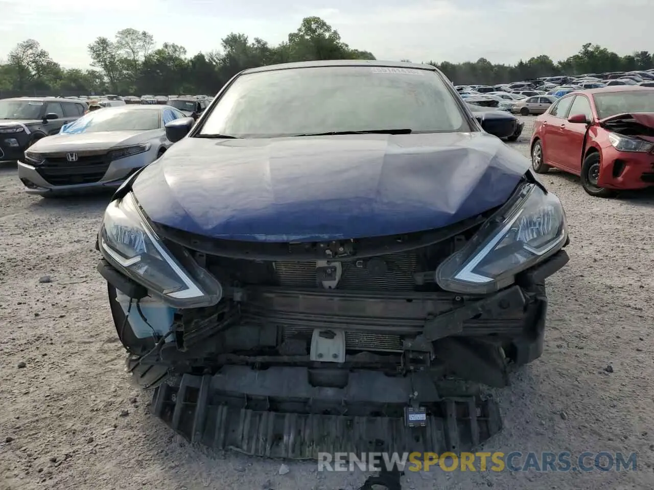 5 Photograph of a damaged car 3N1AB7AP8KY249810 NISSAN SENTRA 2019