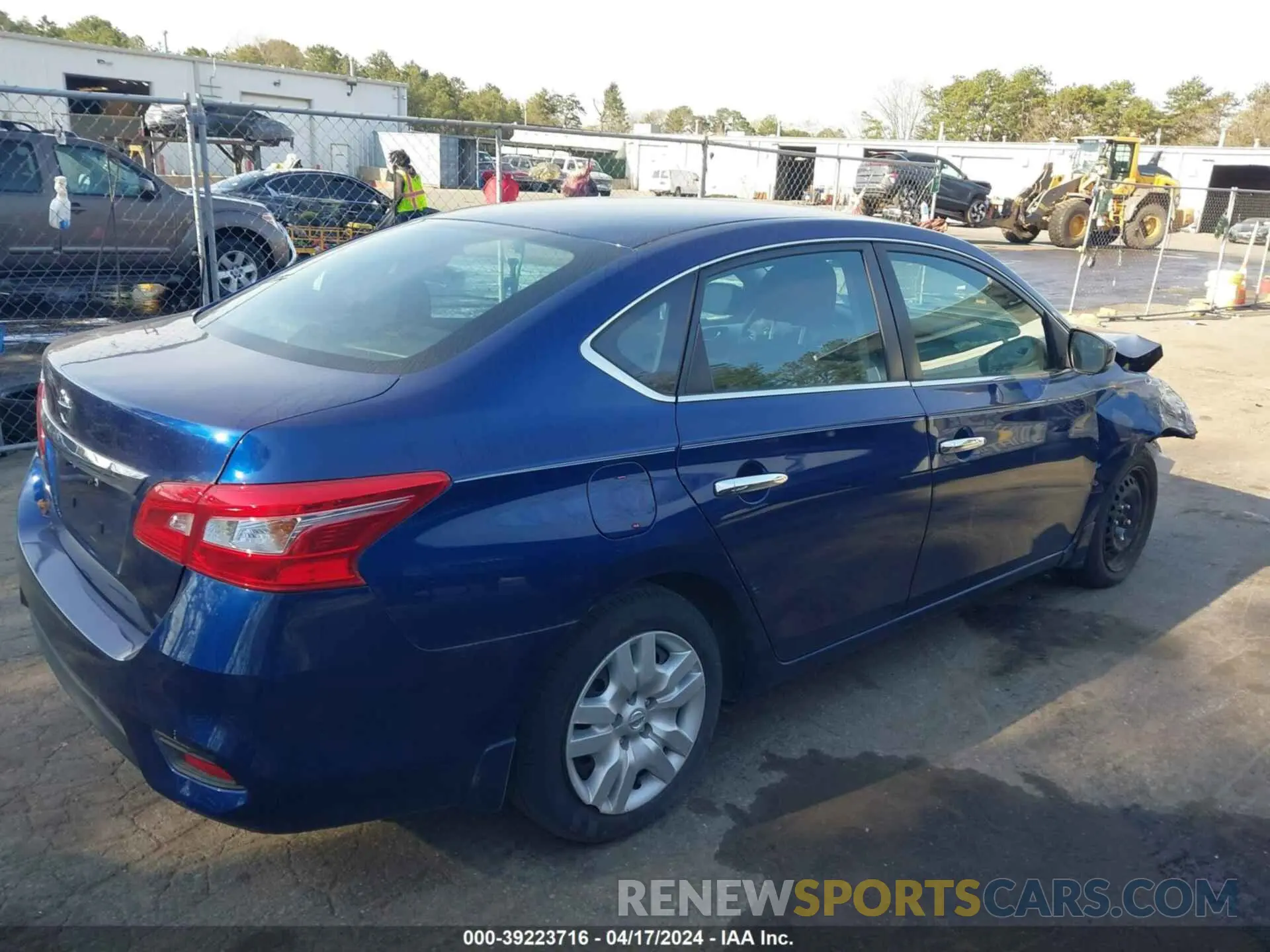 14 Photograph of a damaged car 3N1AB7AP8KY258720 NISSAN SENTRA 2019